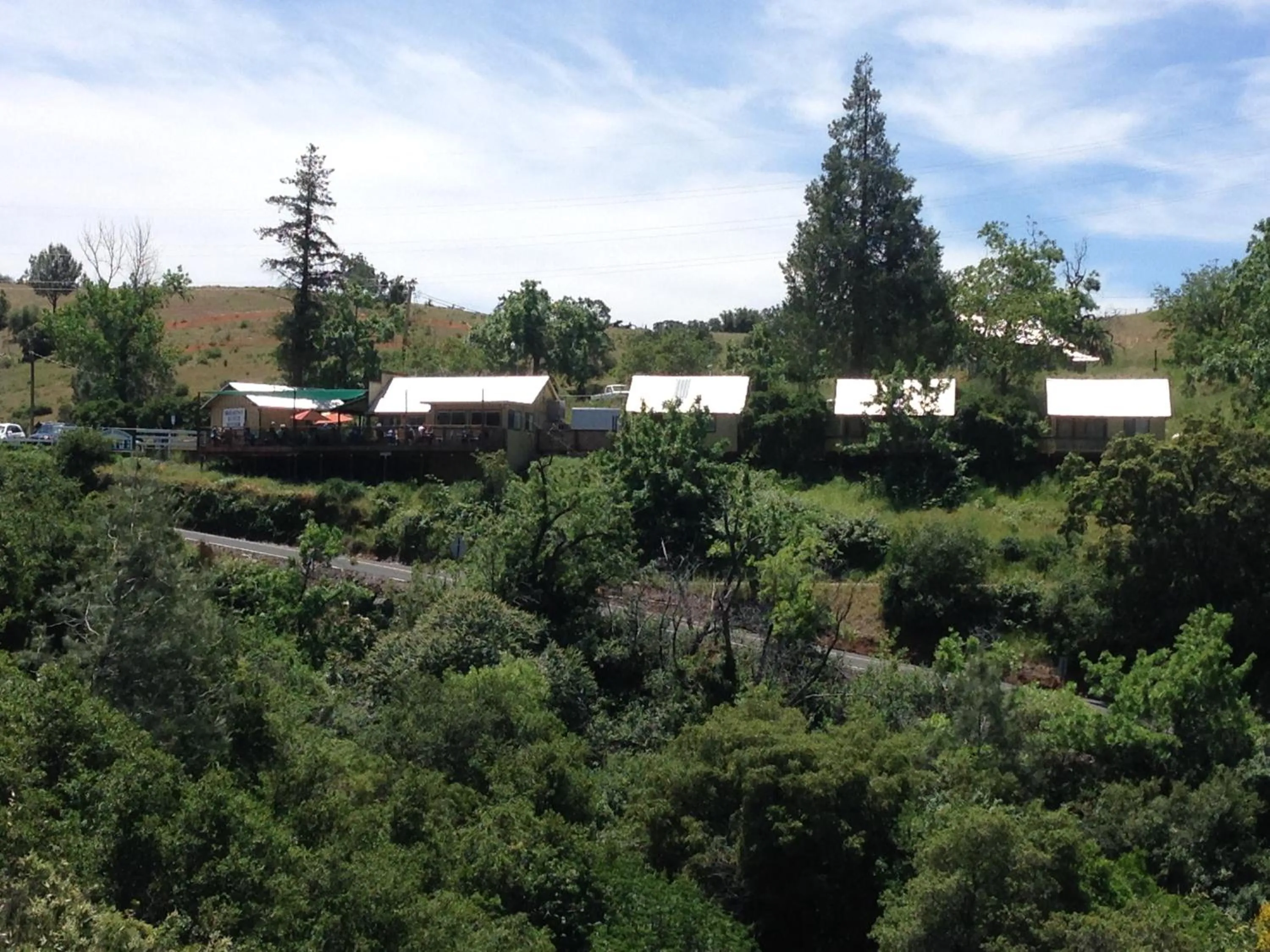 Bird's eye view in Priest Station Cafe & Cabins