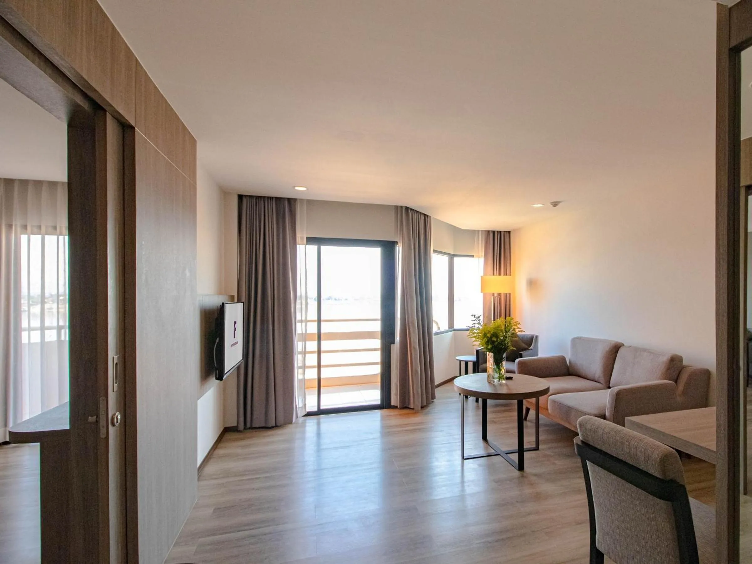 Living room in Fortune View Khong Hotel Nakhon Phanom