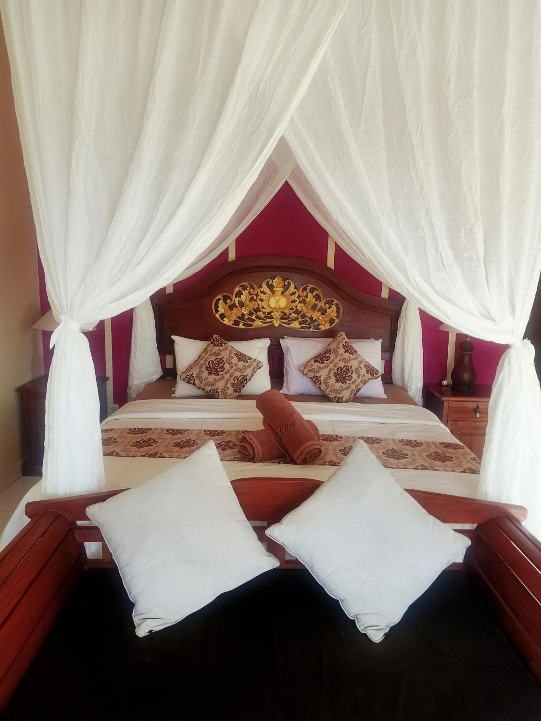 Bed in Bali Bhuana Villas