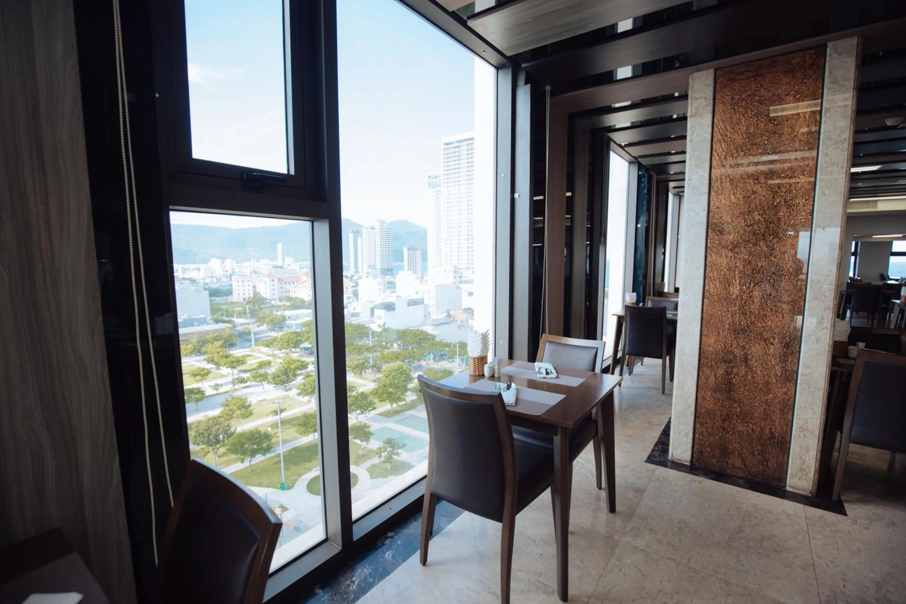 Seating area in Danaciti Hotel