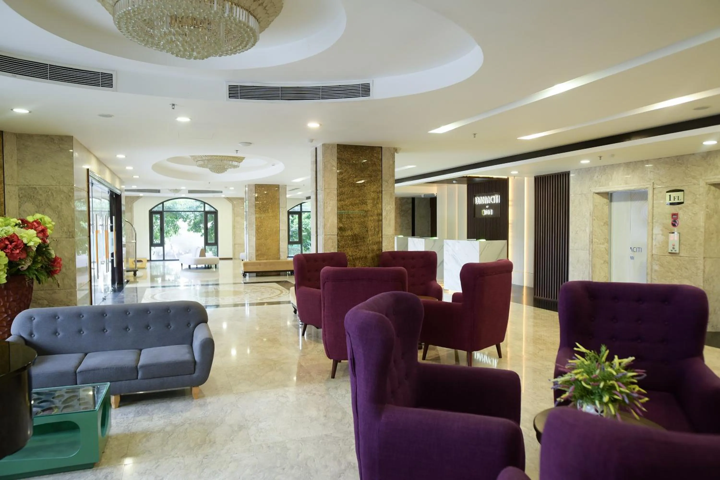 Lobby or reception in Danaciti Hotel