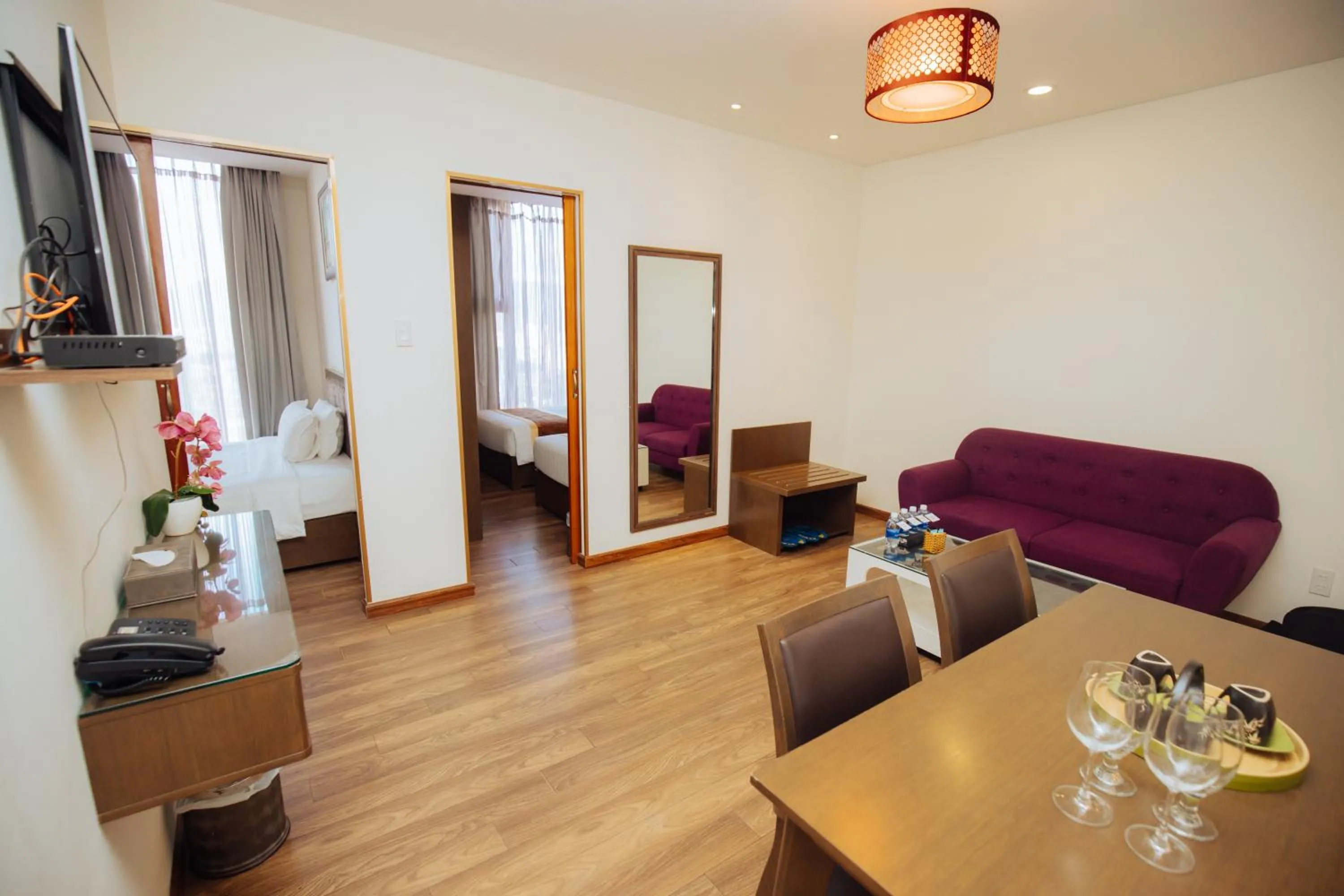 Family in Danaciti Hotel