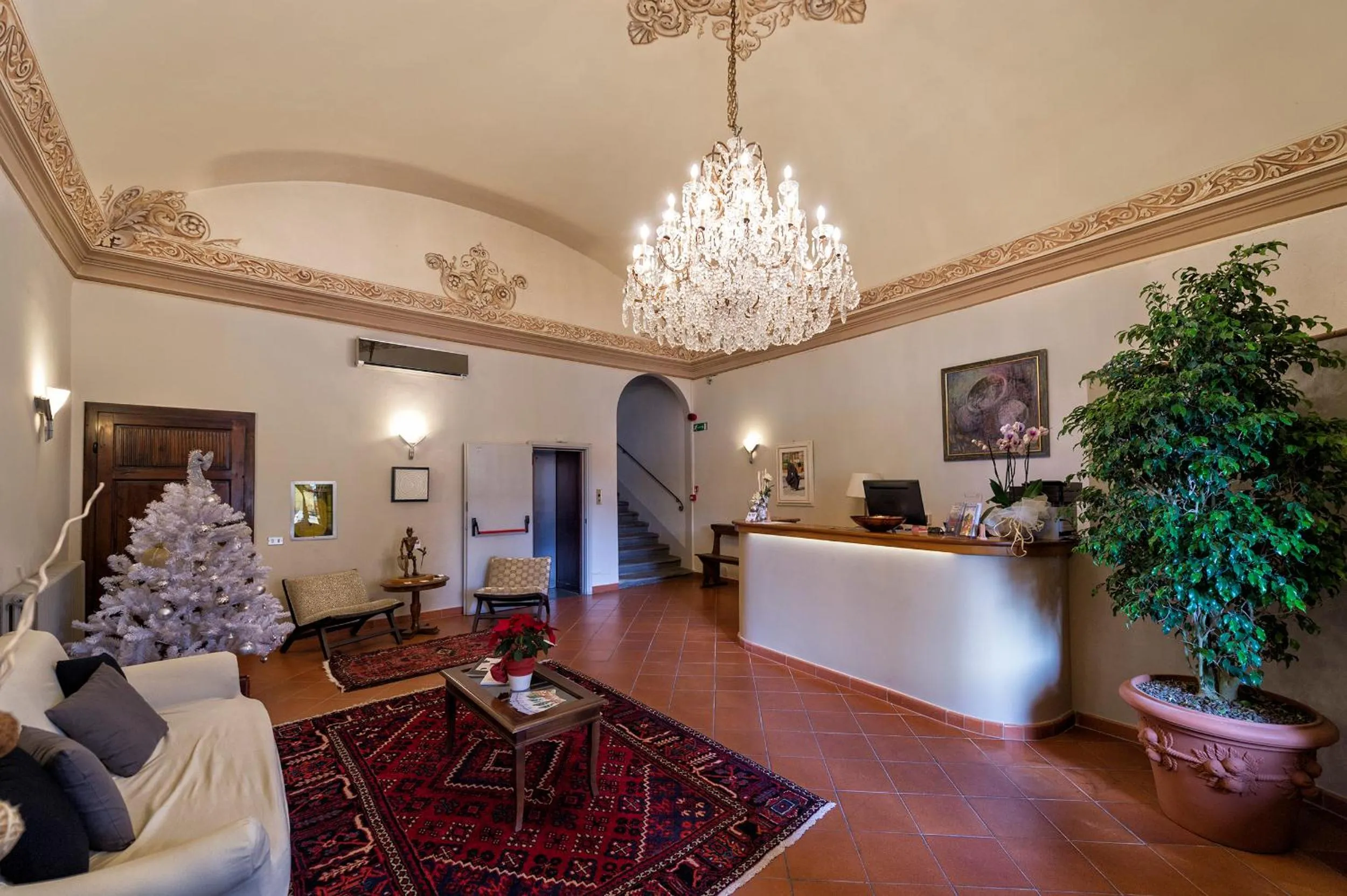 Lobby or reception in Hotel Miravalle