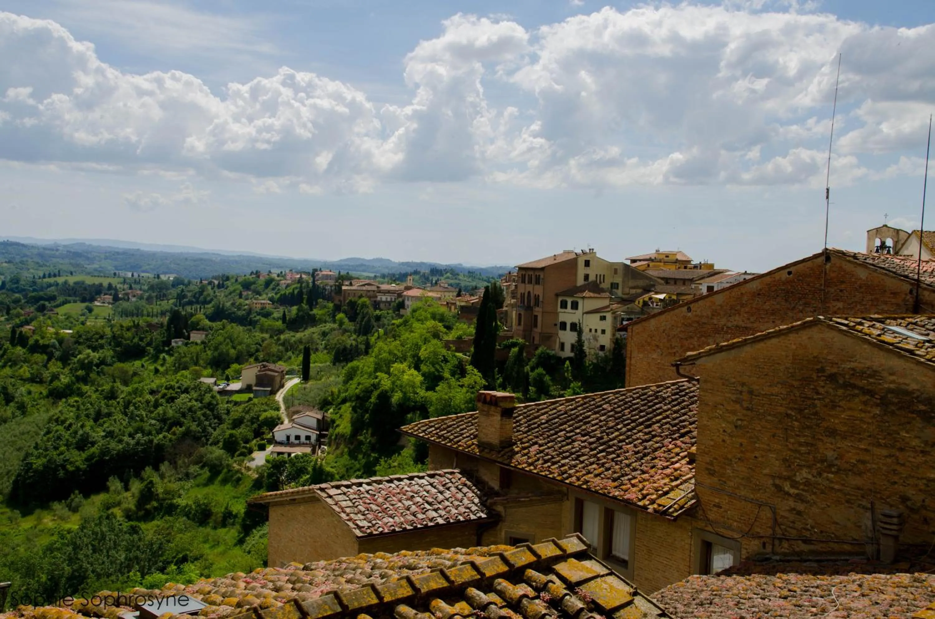 Mountain view in Hotel Miravalle