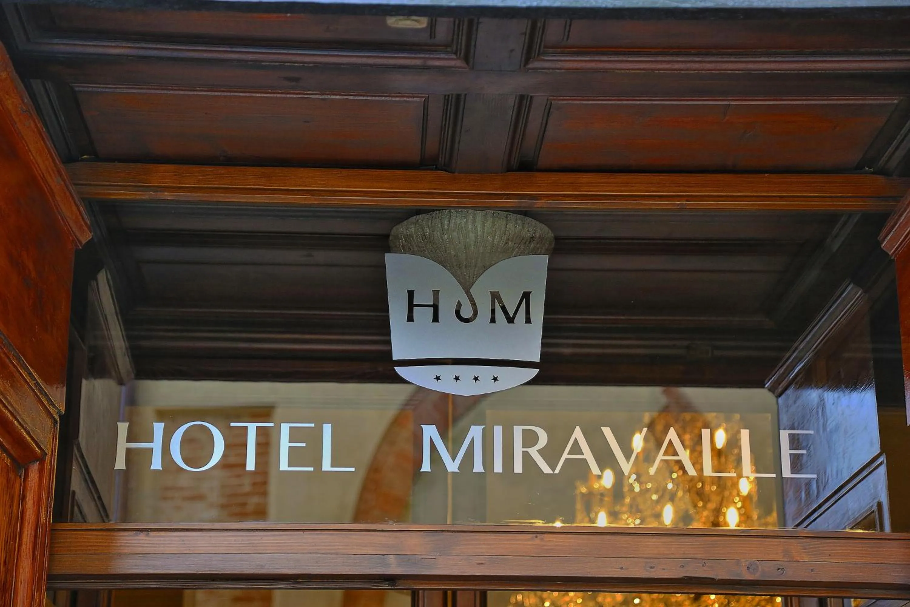 Facade/entrance in Hotel Miravalle