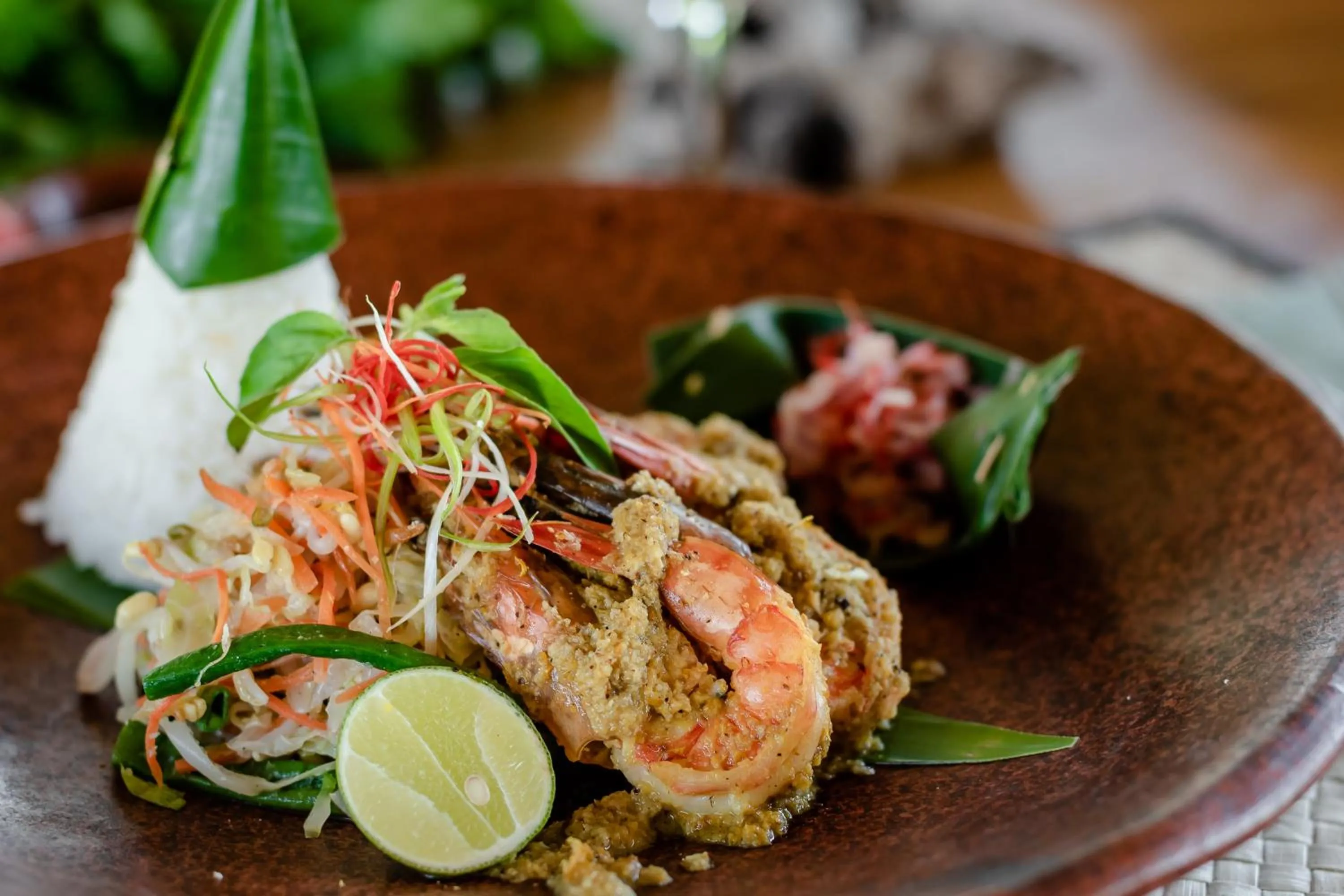 Food and drinks in Santosha Villas & Spa