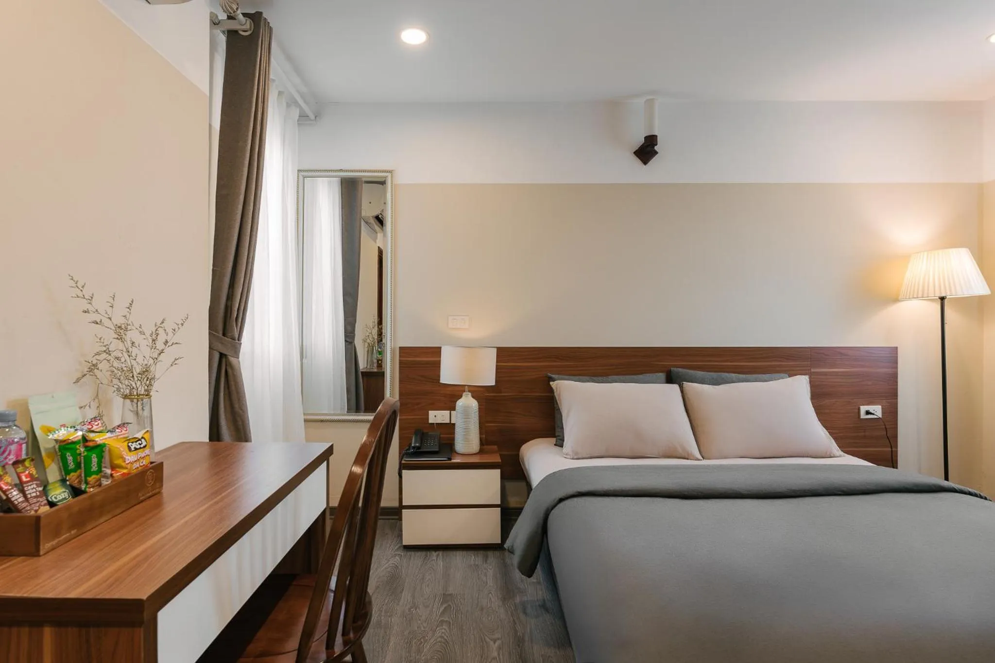 Bed in An Nguyen Boutique Hotel