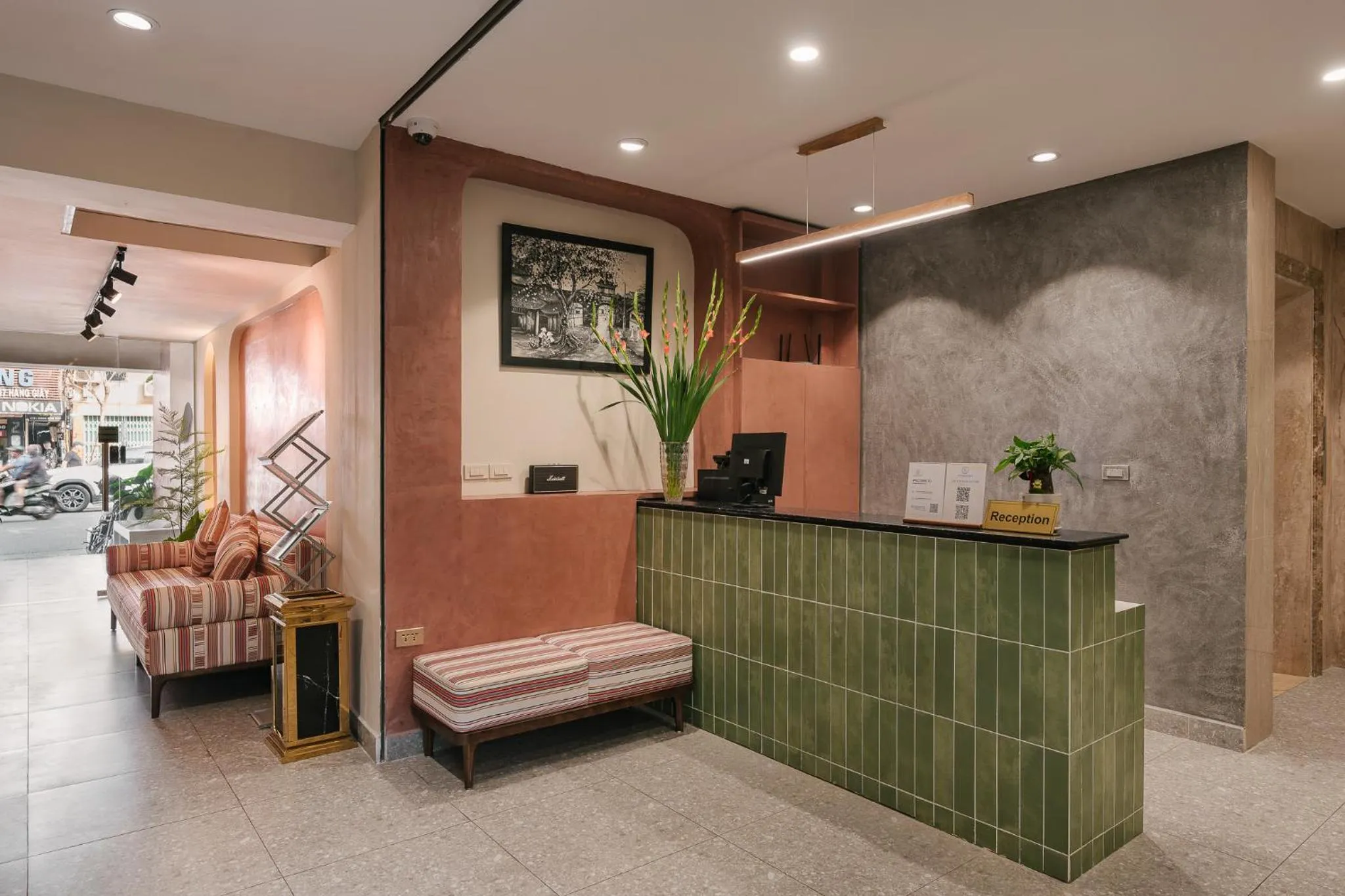 Lobby or reception in An Nguyen Boutique Hotel