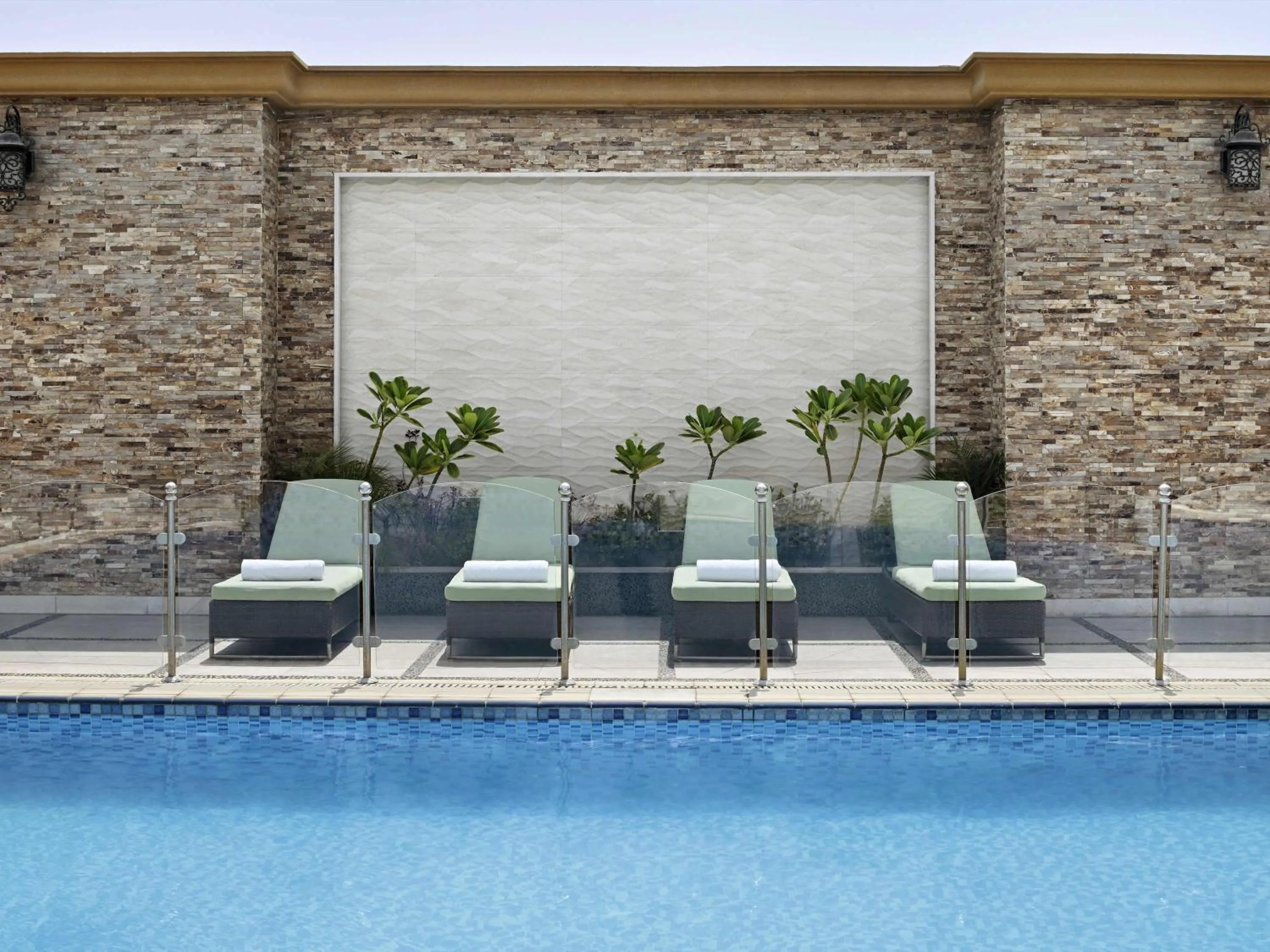 Pool view in Mövenpick Hotel City Star Jeddah