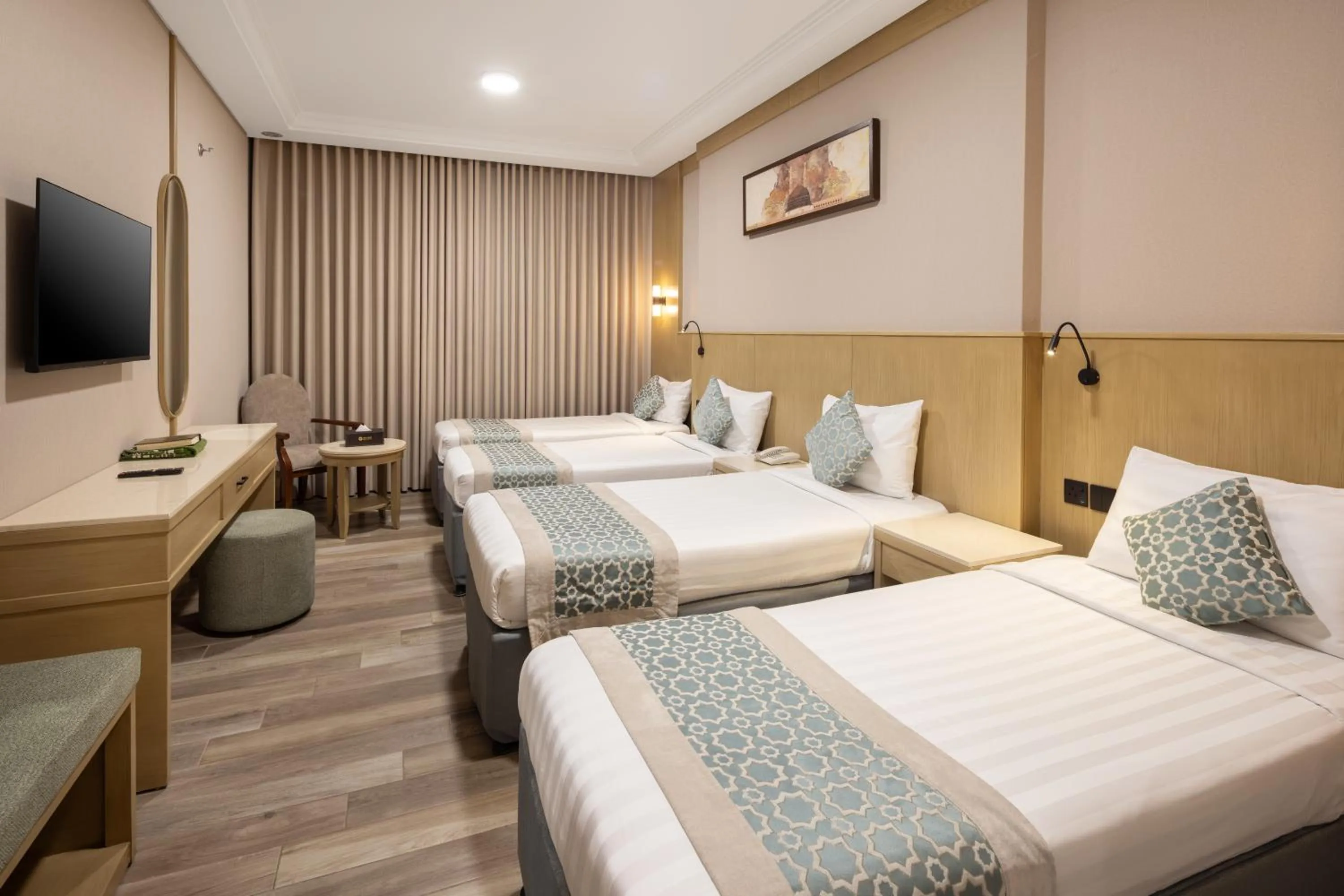 Bedroom, Bed in فندق عفراء