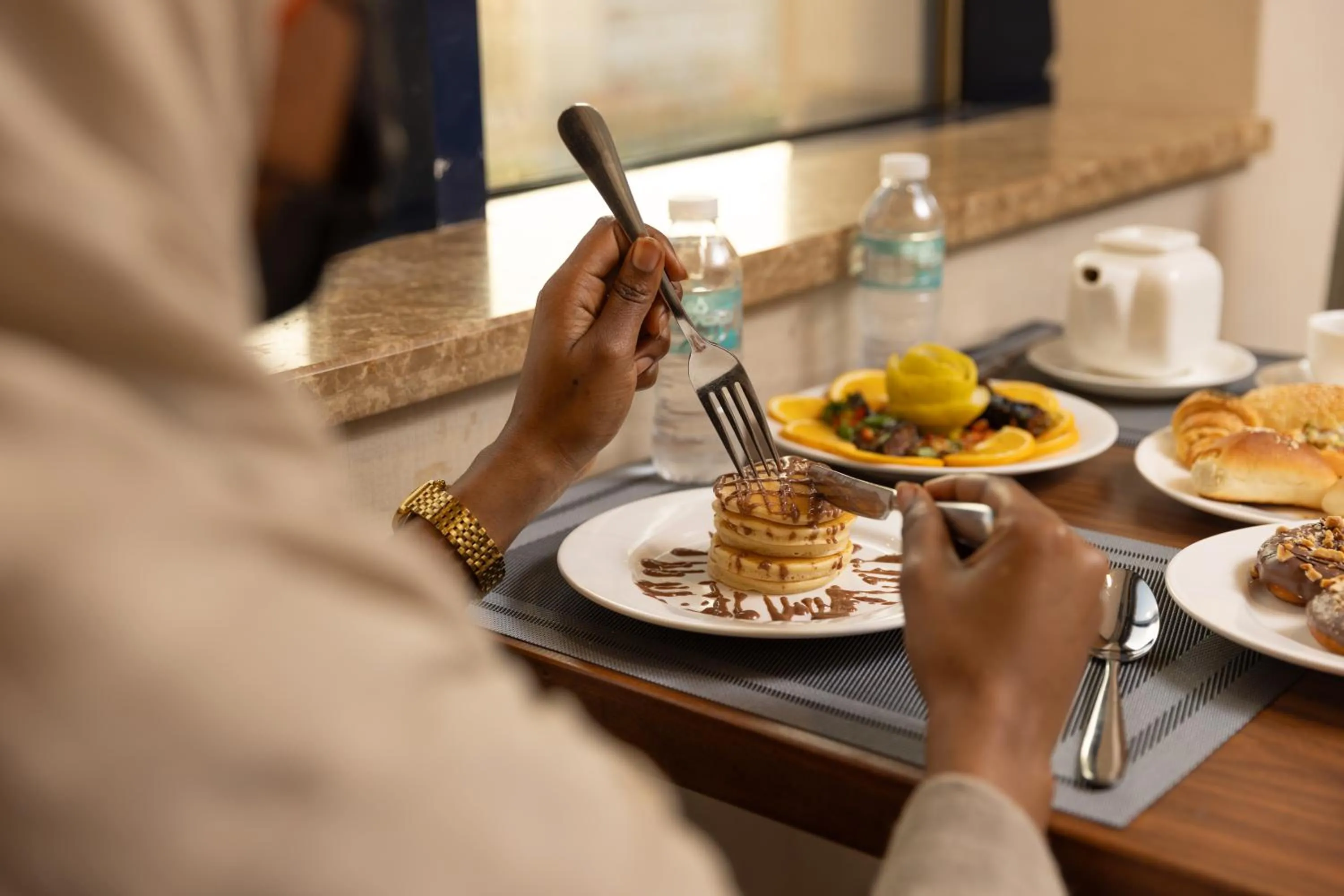 Breakfast in فندق عفراء