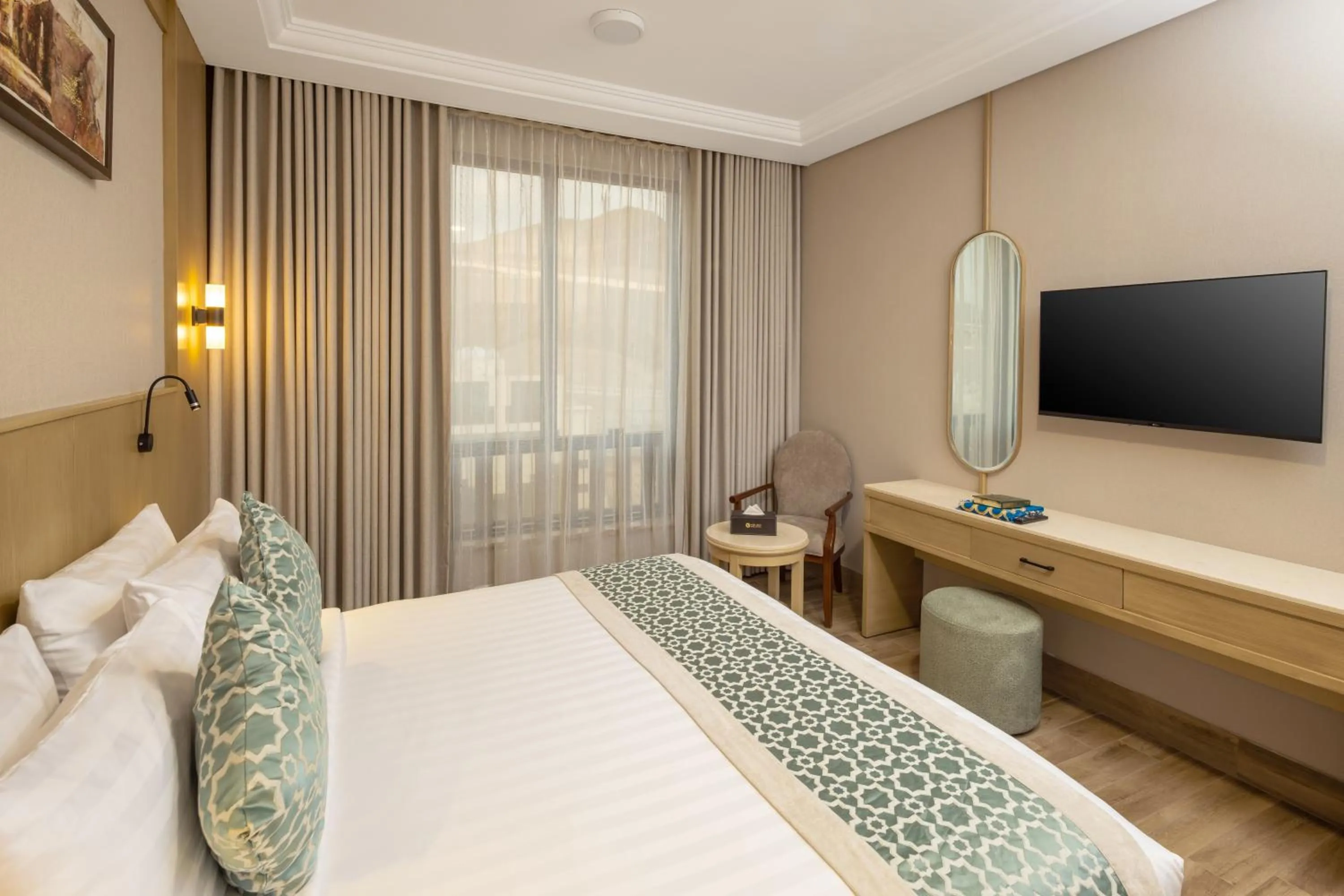 Bedroom, Bed in فندق عفراء