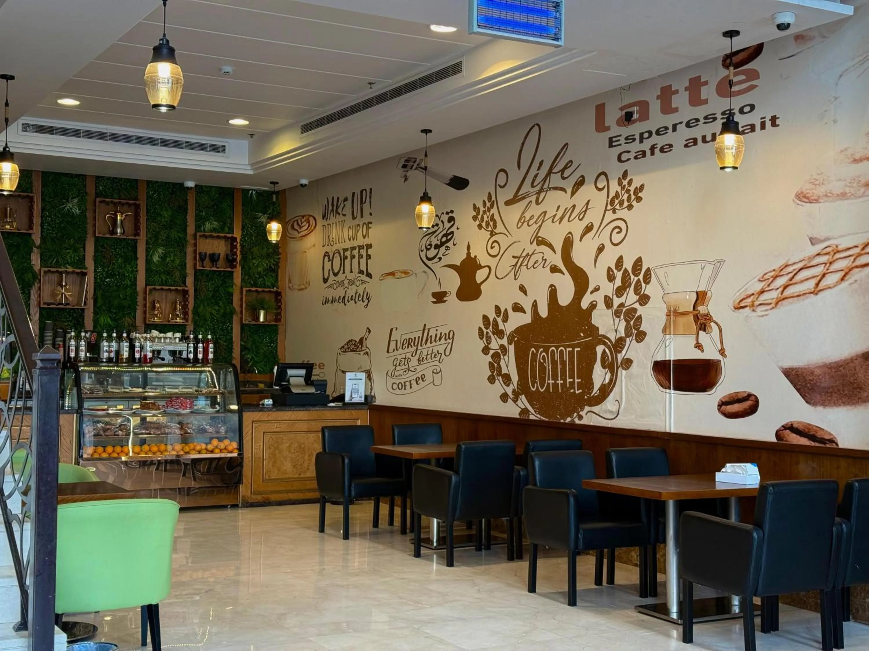 Drinks in Afraa Hotel