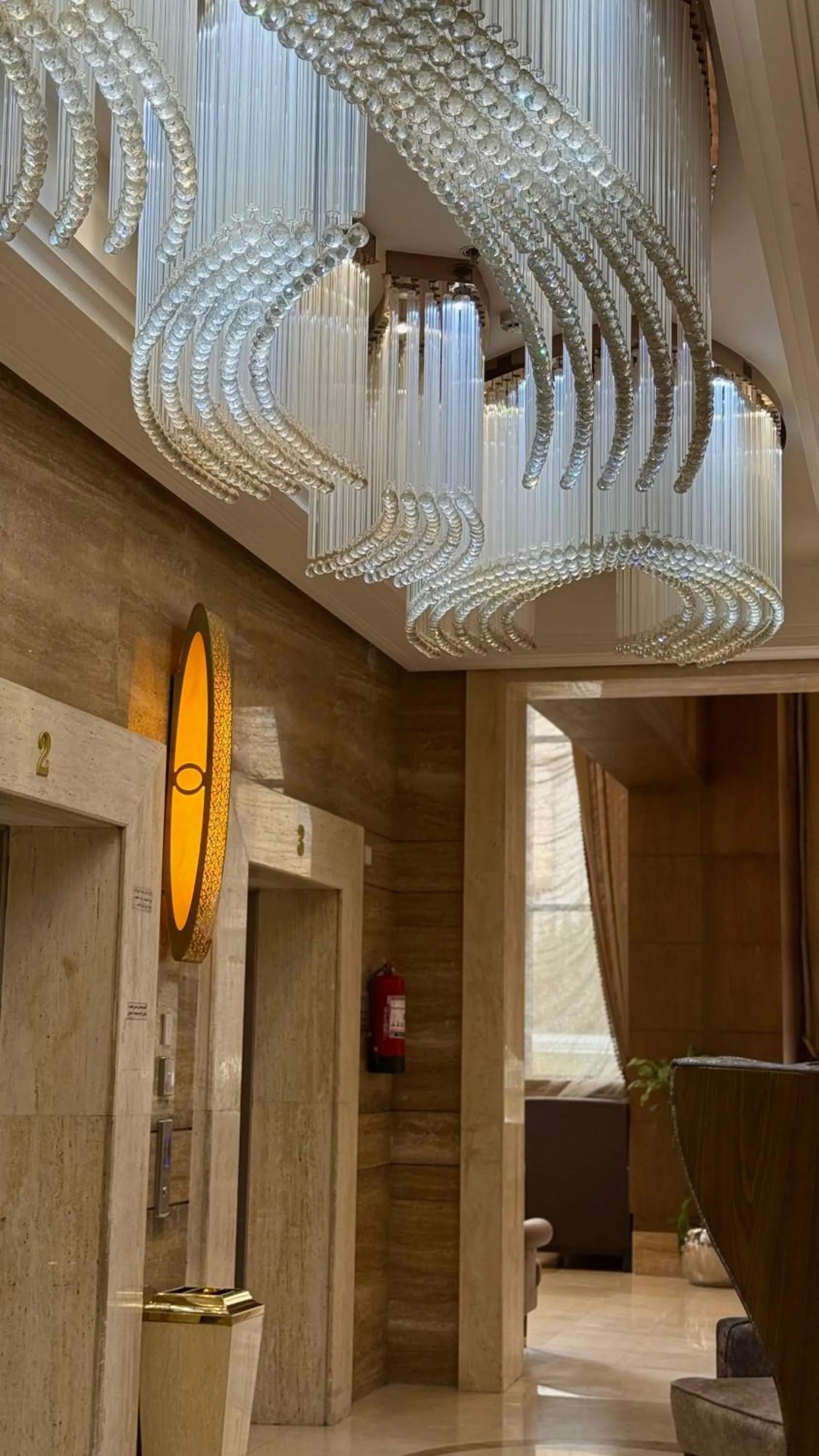 Lobby or reception in Afraa Hotel