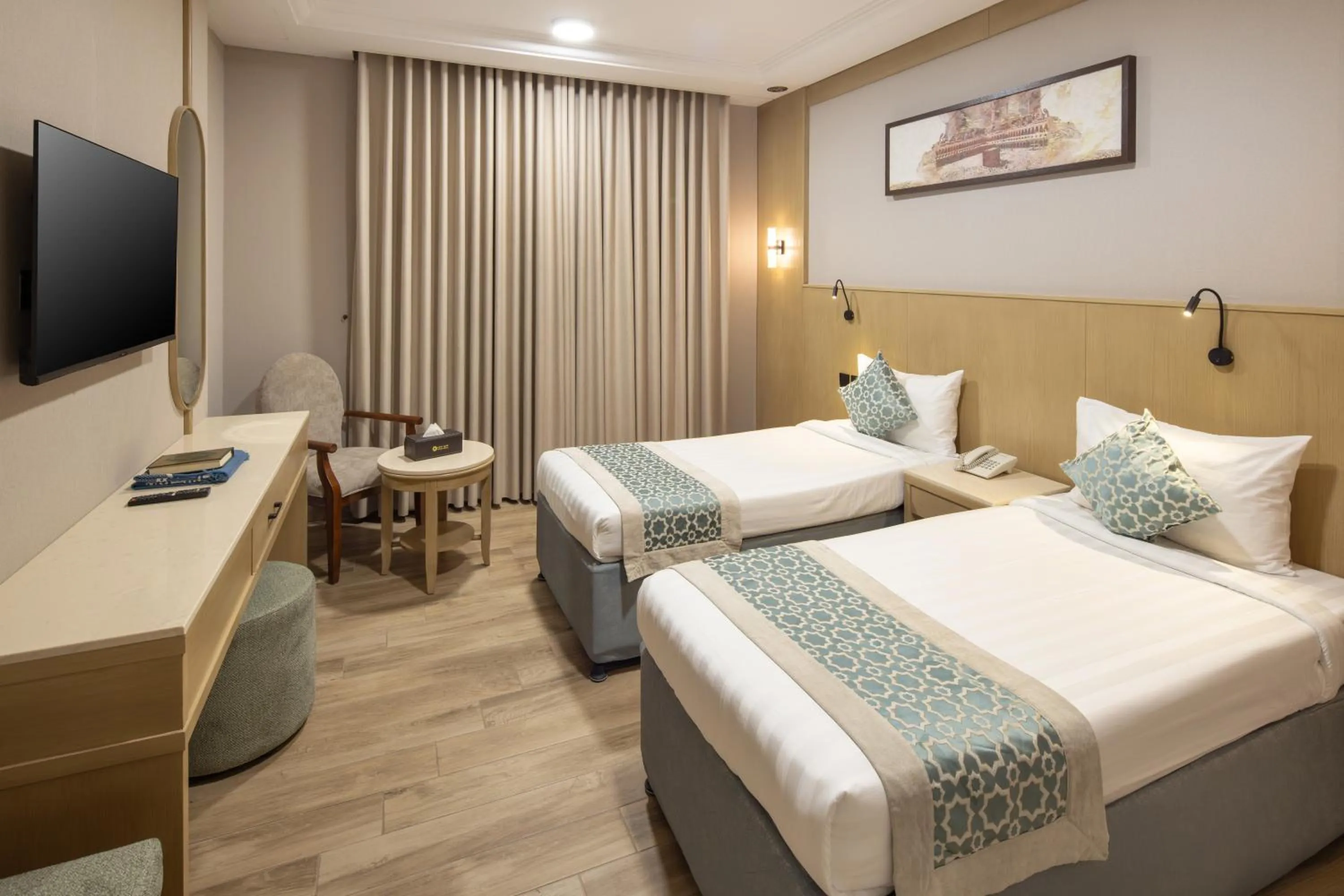 Bedroom, Bed in فندق عفراء