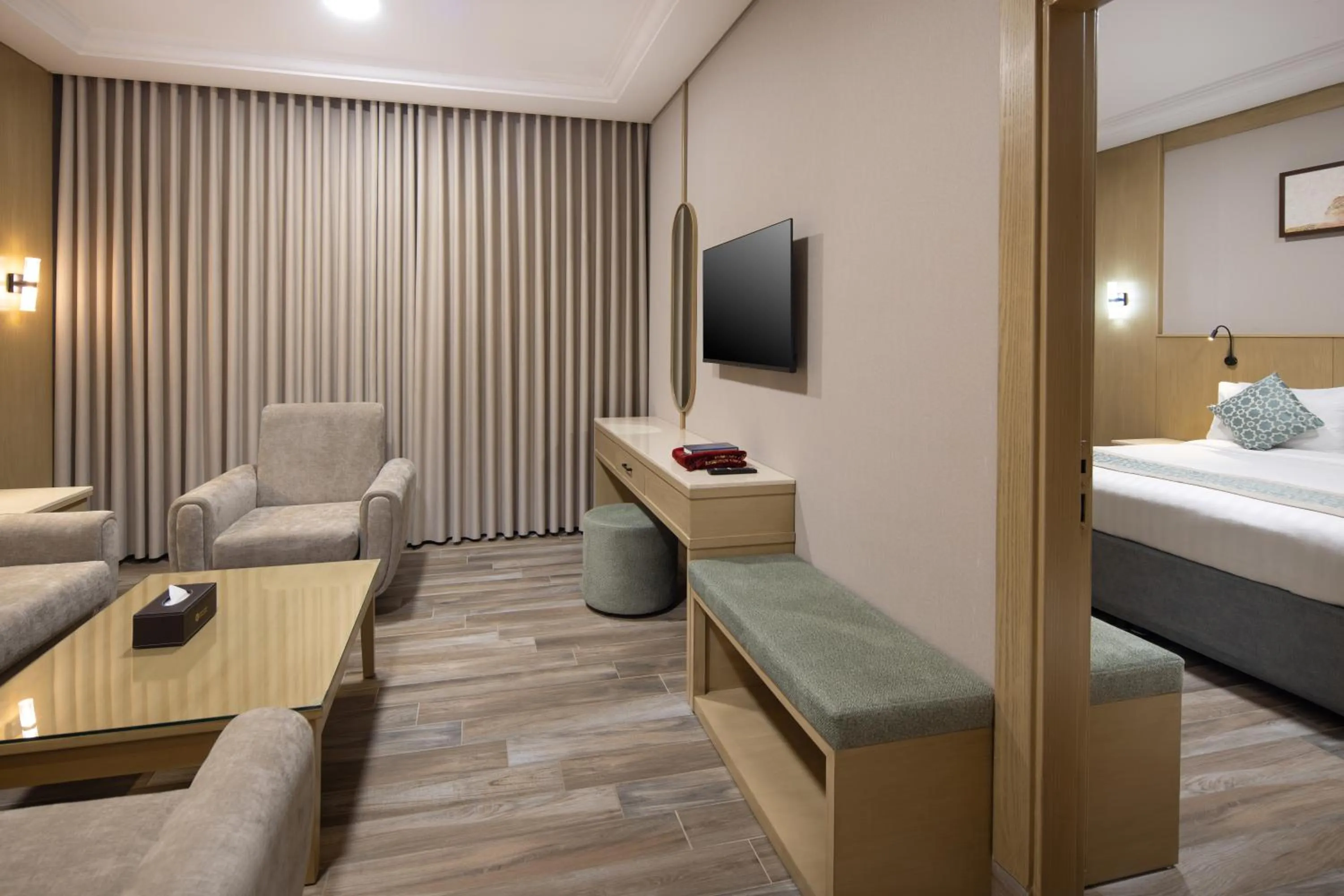 Bedroom, Bed in فندق عفراء