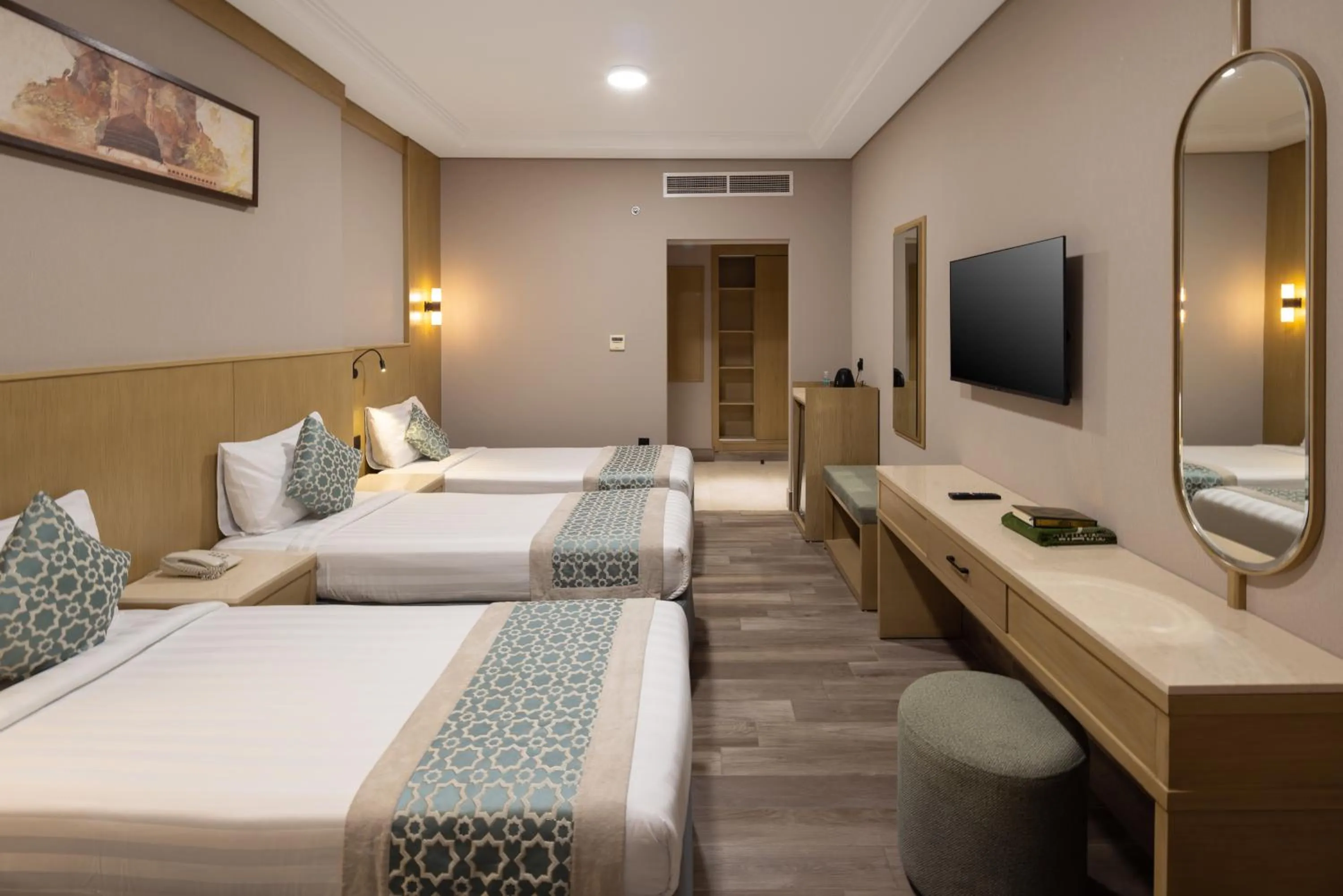 Bedroom, Bed in فندق عفراء