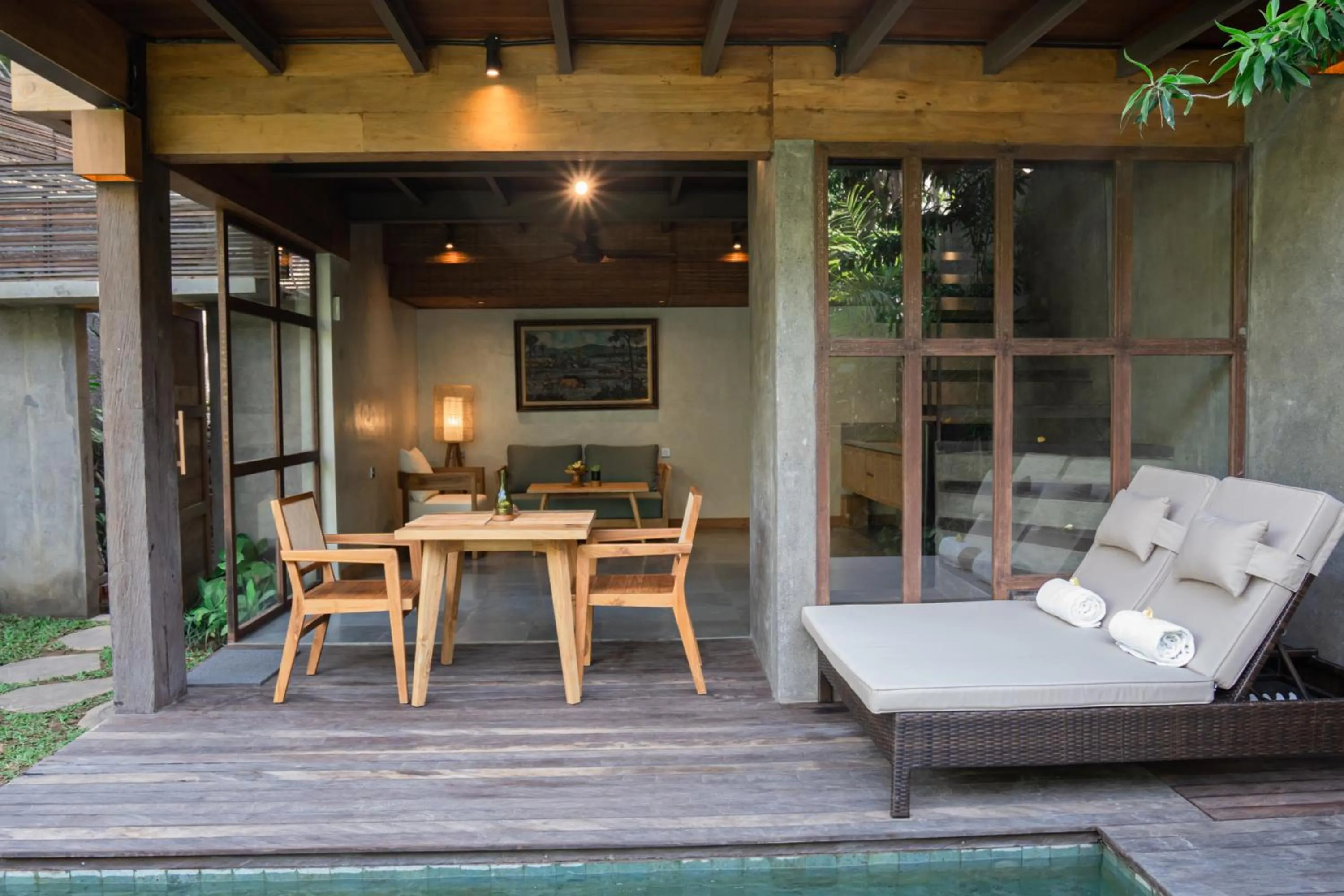 Dining area in Purana Boutique Resort