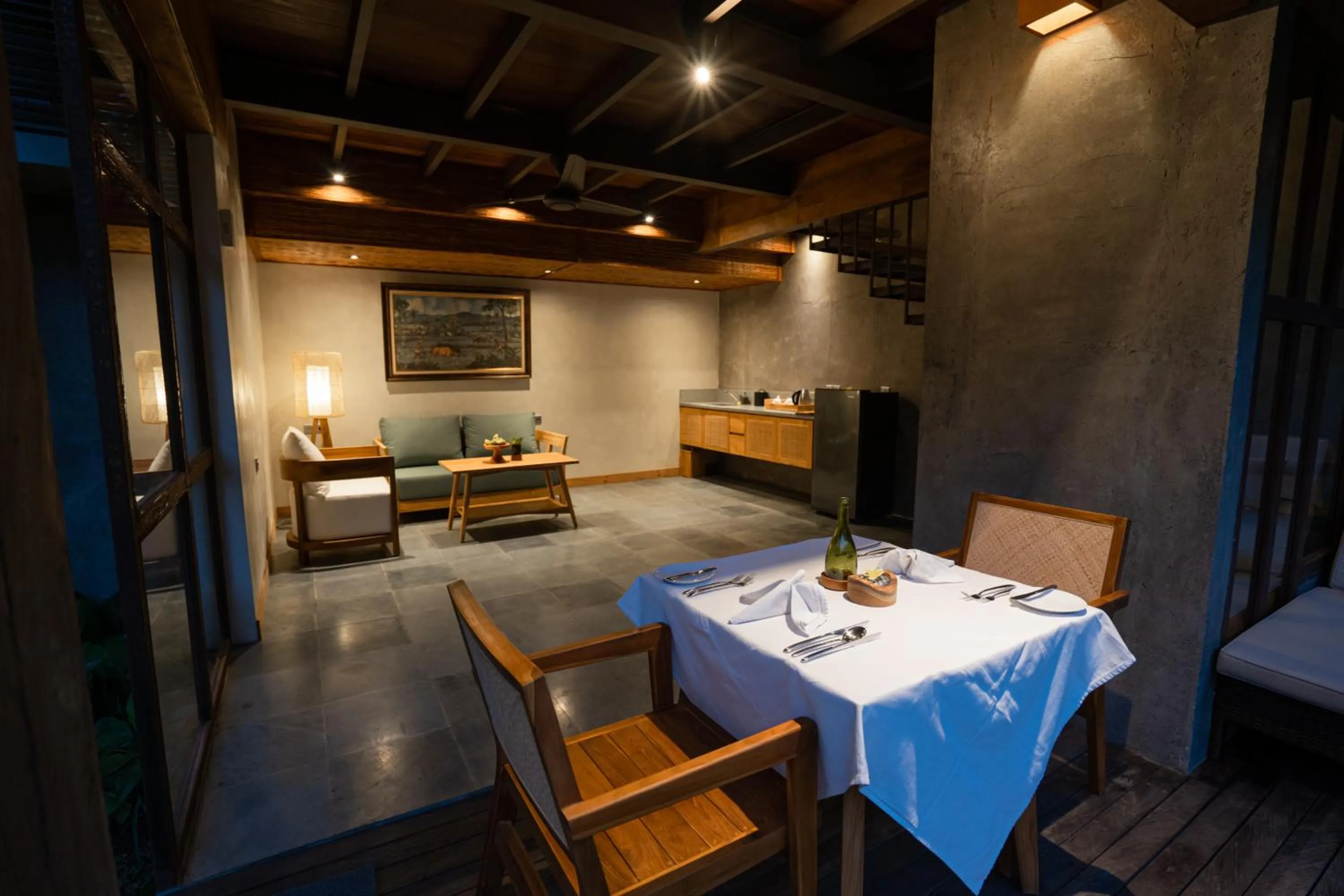 Living room in Purana Boutique Resort