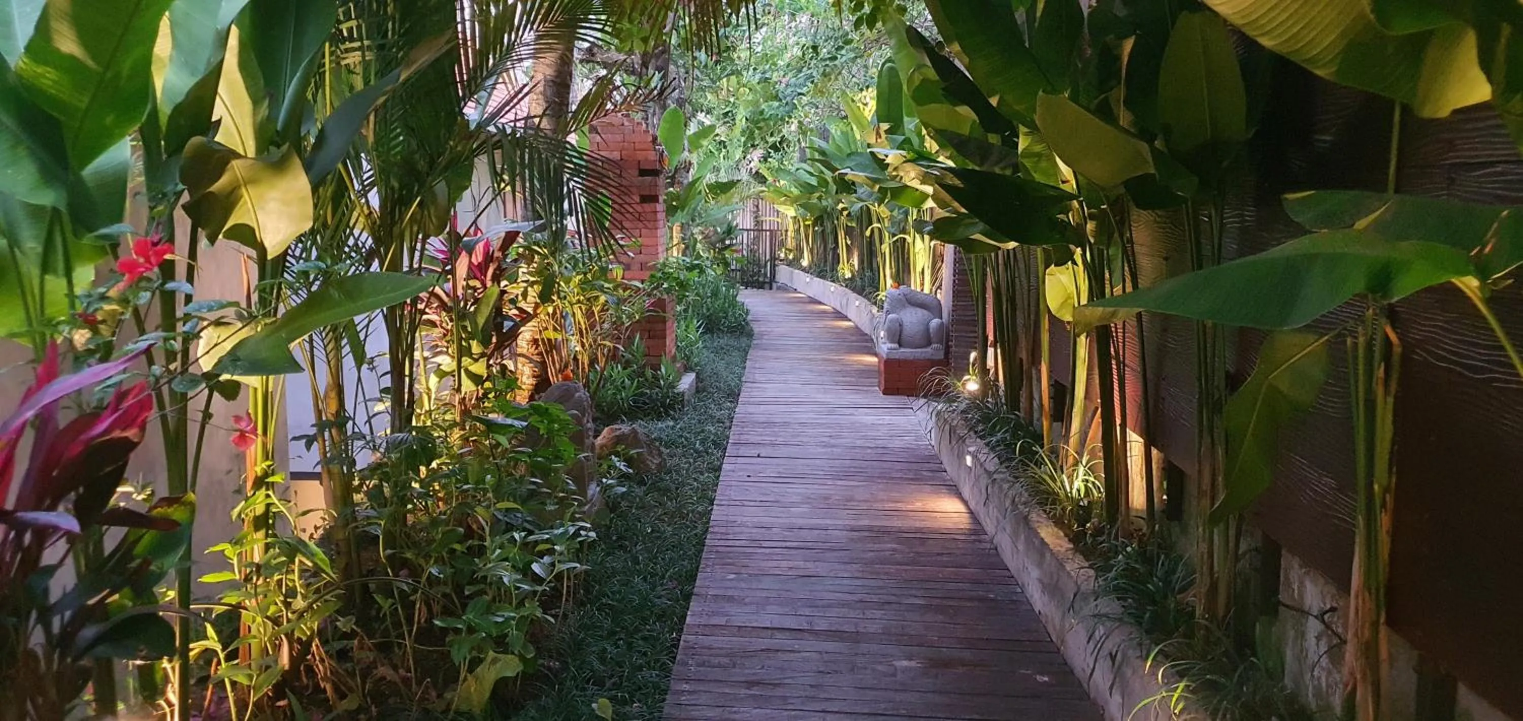 Natural landscape in Purana Boutique Resort