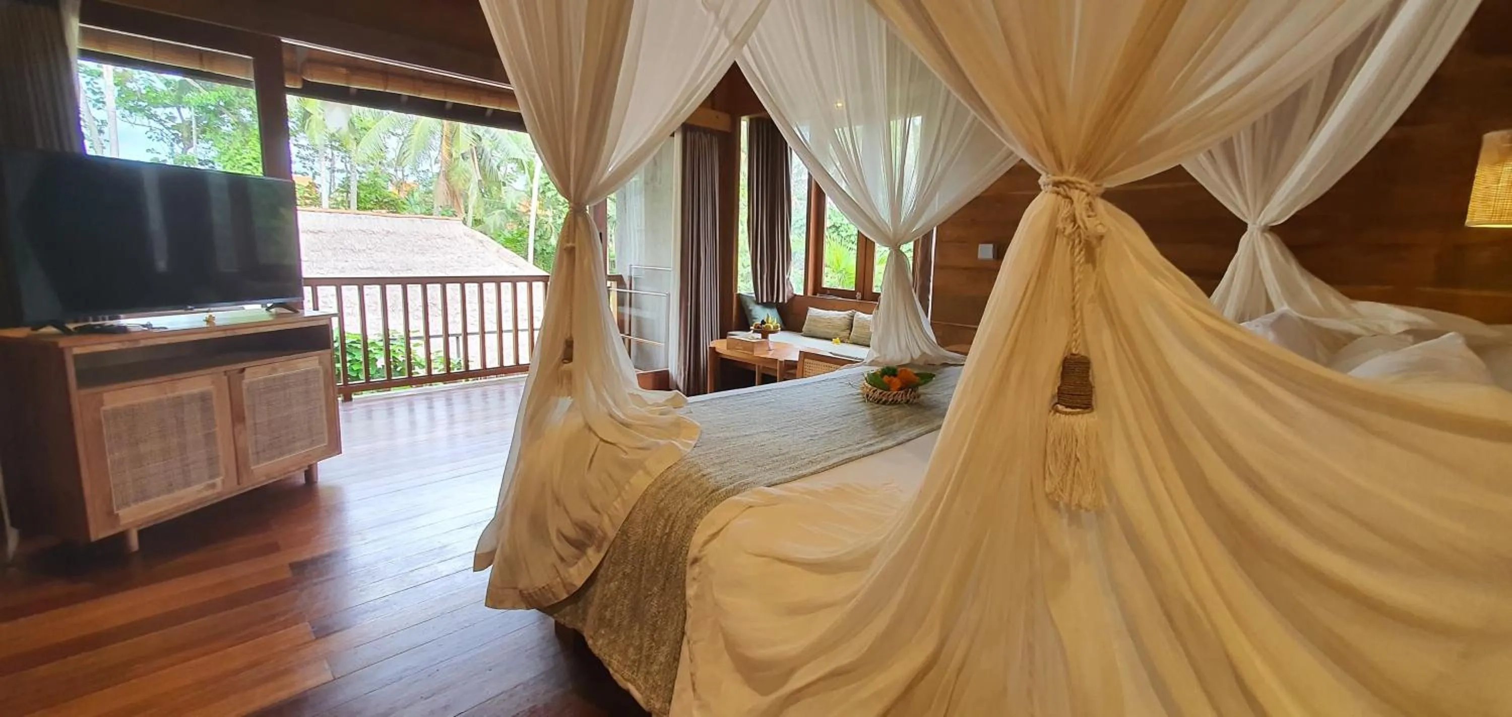 View (from property/room), Bed in Purana Boutique Resort