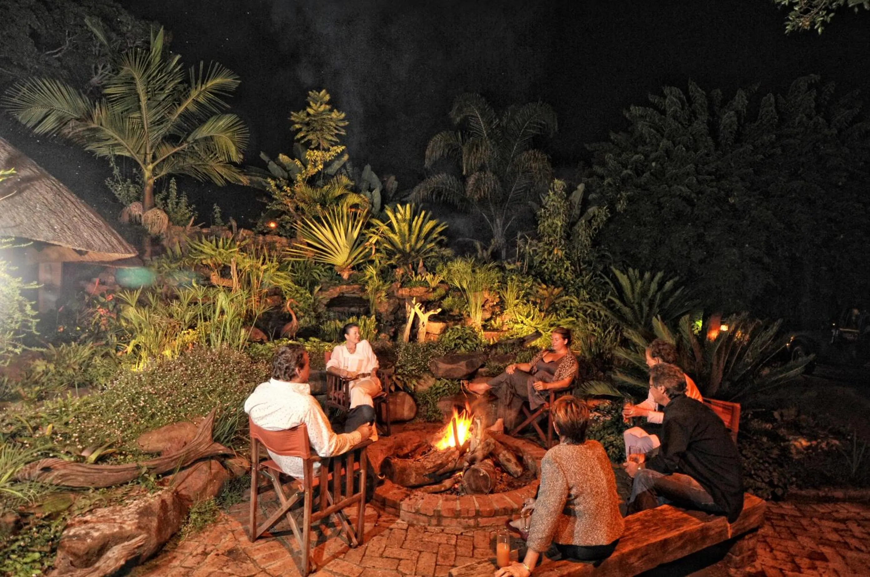 People in Amanzi Lodge