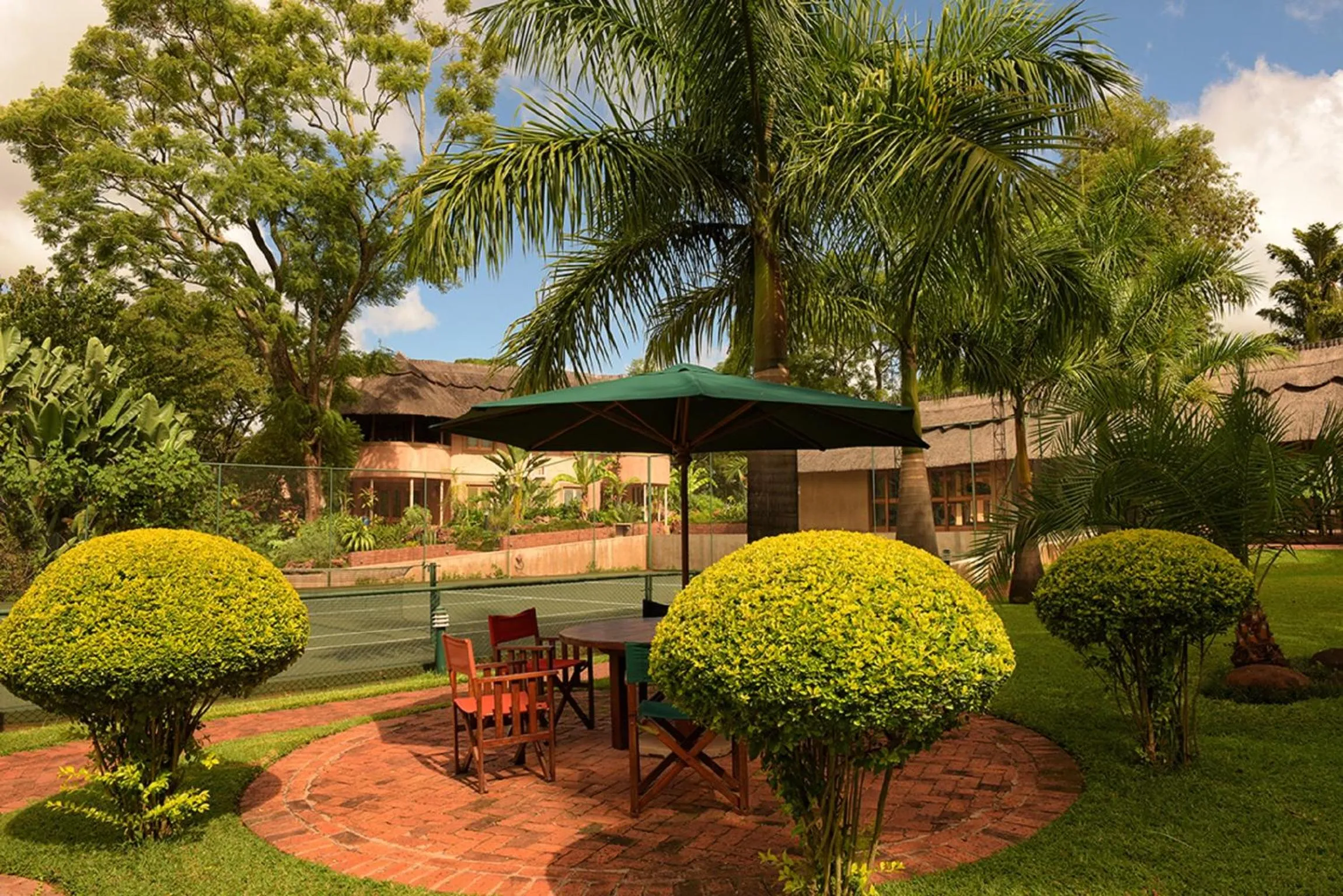 Patio in Amanzi Lodge