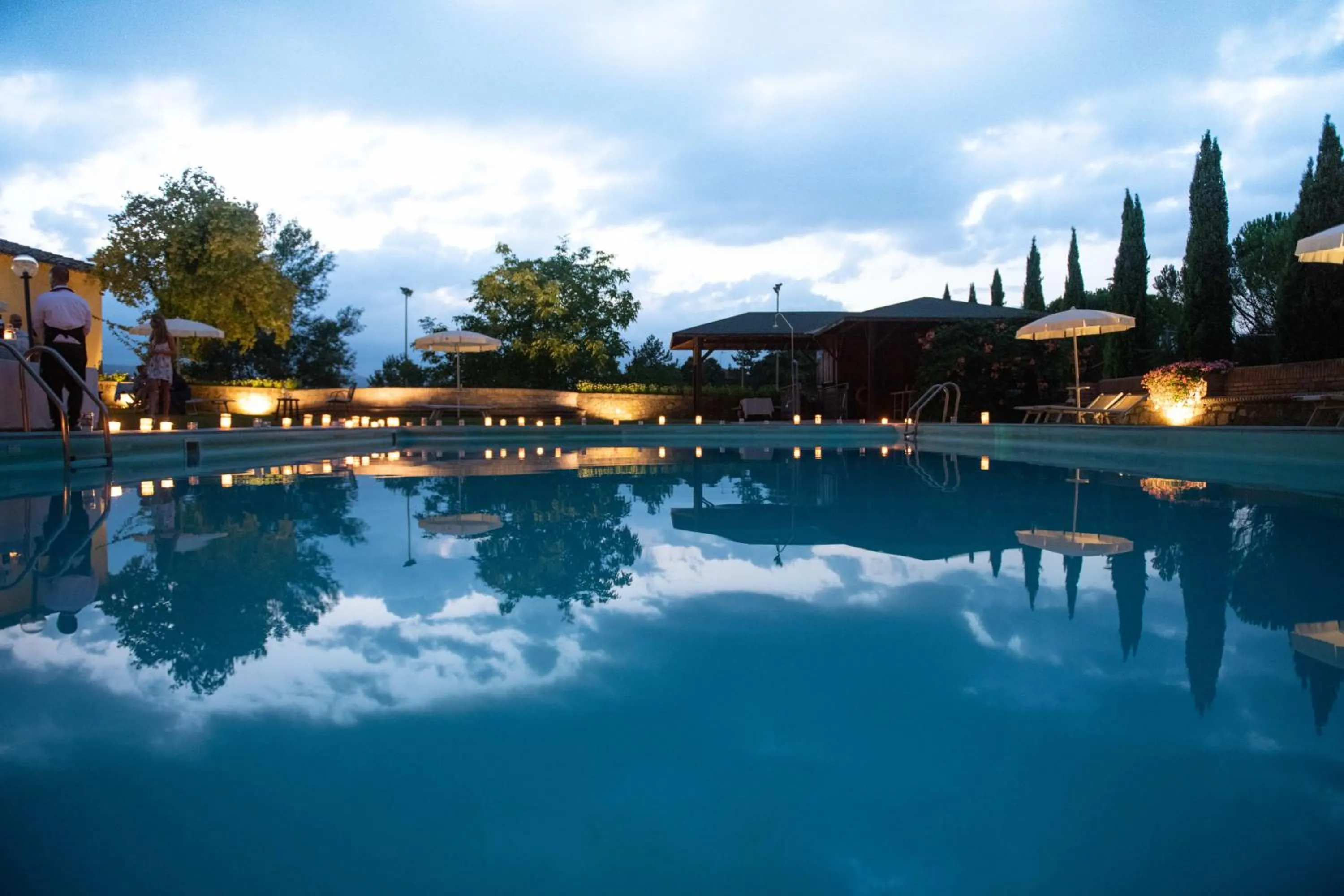 Swimming pool in Borgo San Lorenzo a Linari