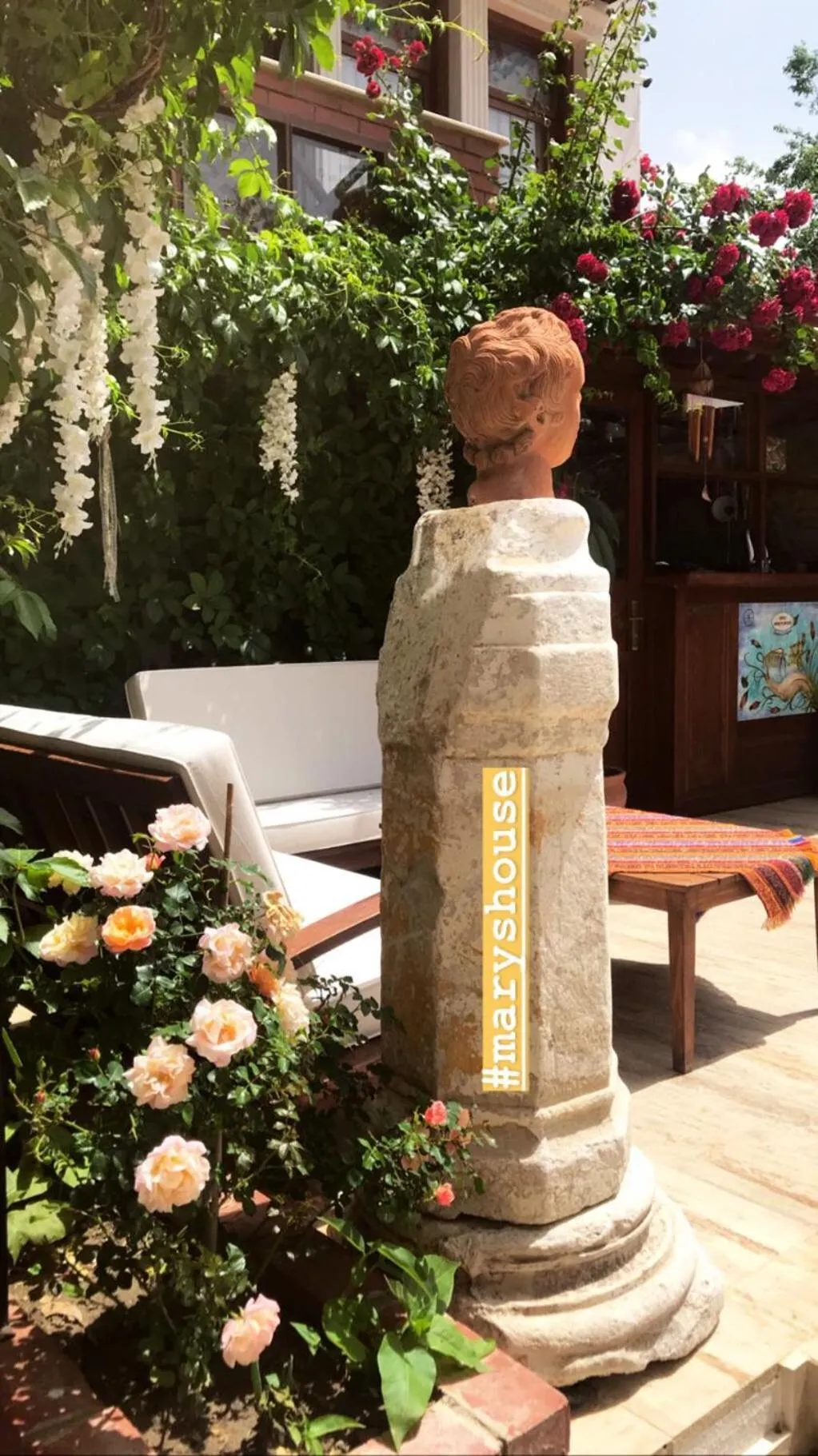 Garden in Hotel Mary's House