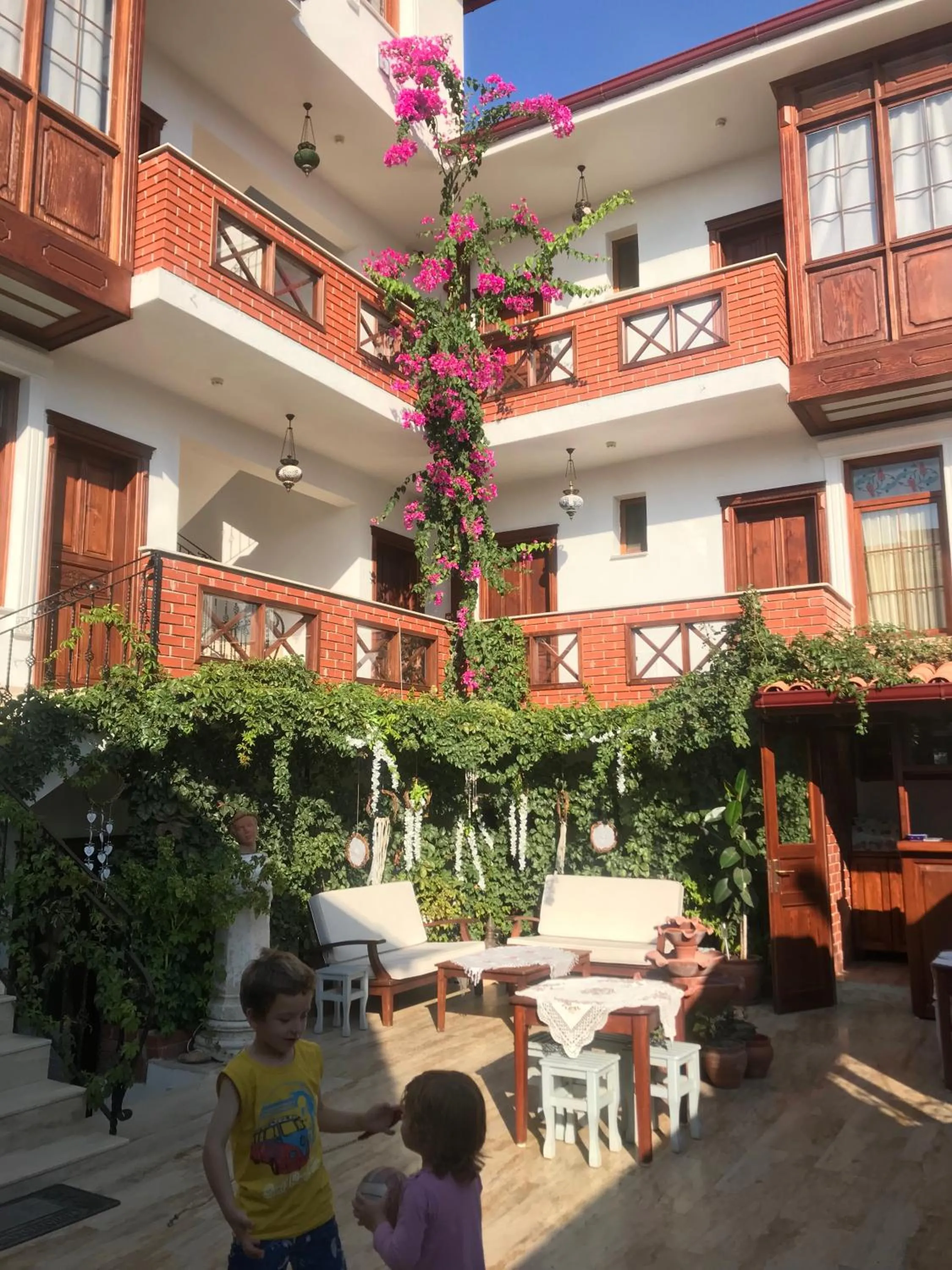 Patio in Hotel Mary's House