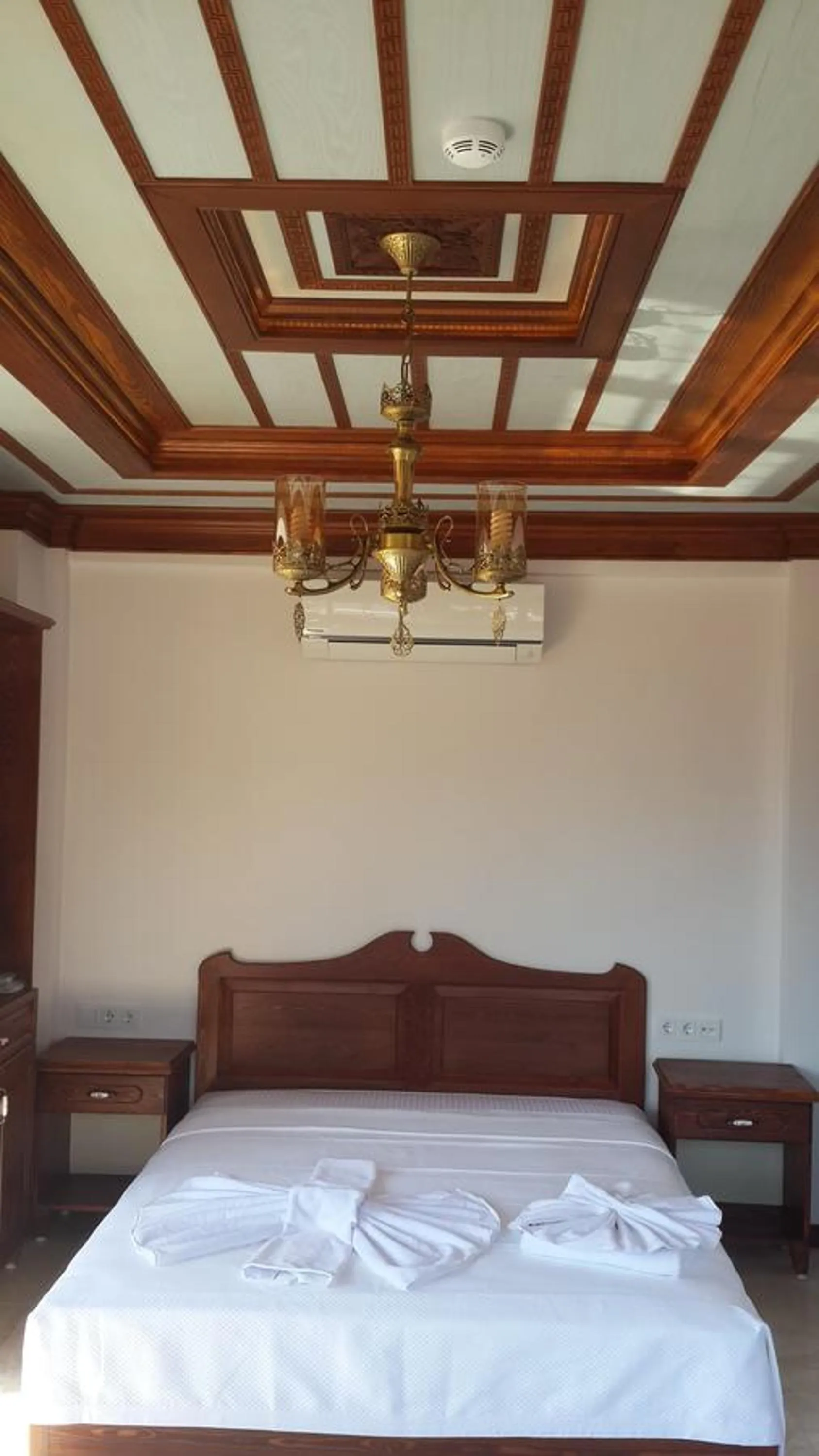 Decorative detail, Bed in Hotel Mary's House