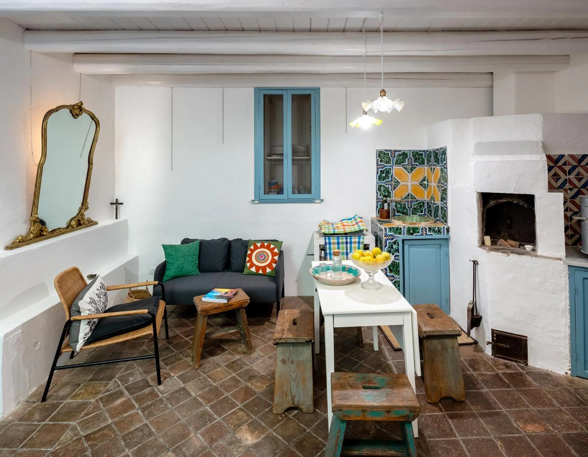 Seating area in Ziolì