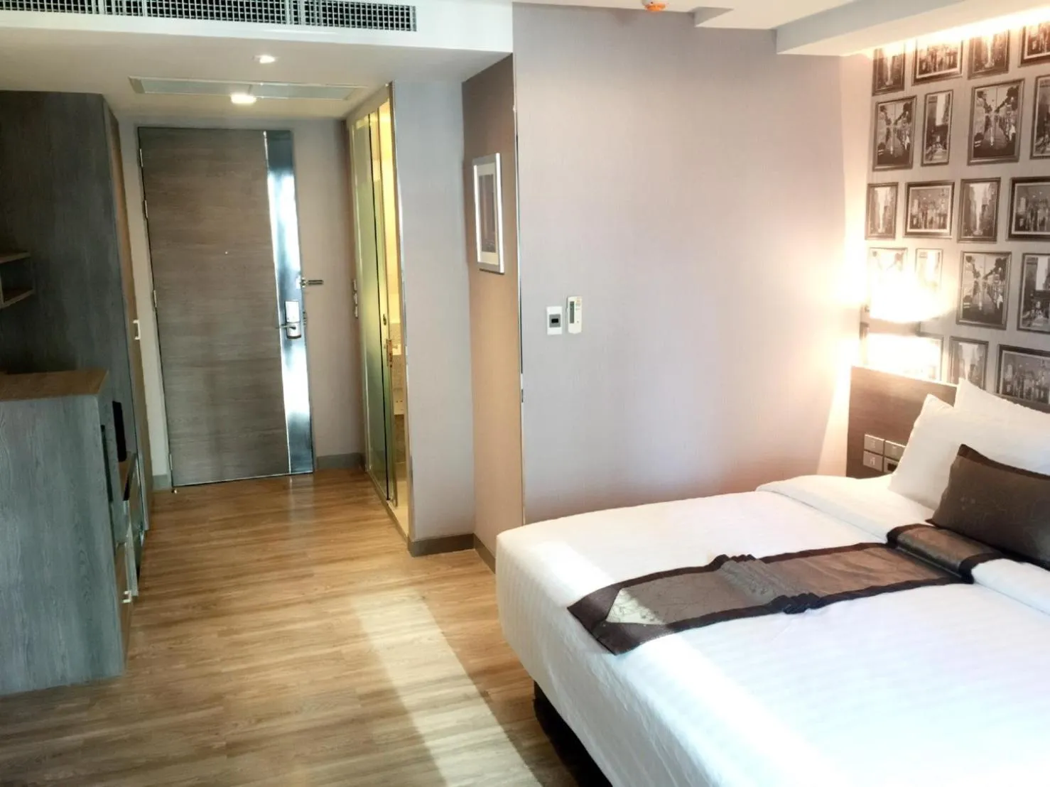 Decorative detail, Bed in Aspira Sukhumvit