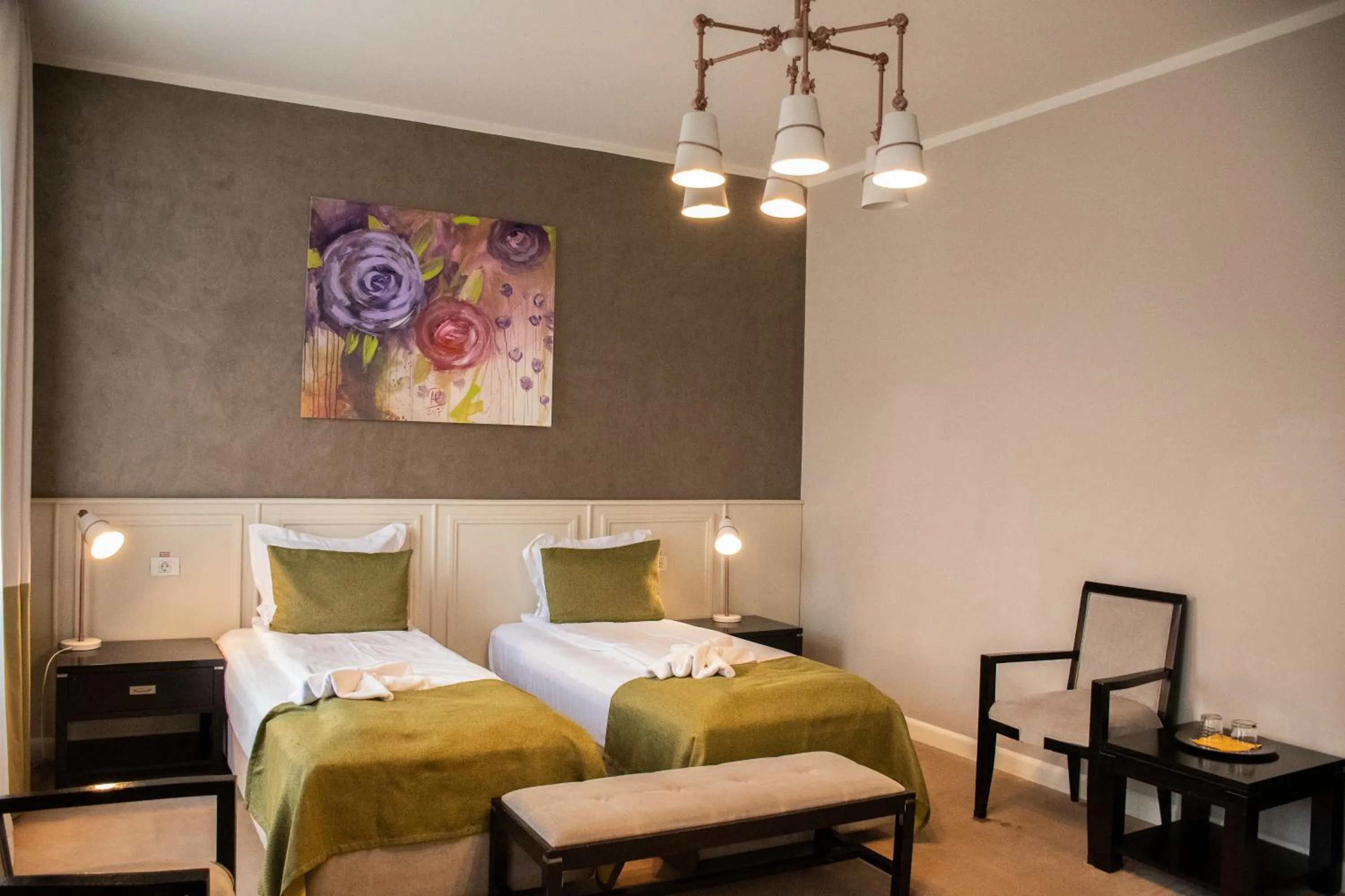 Bedroom, Bed in Hirscher Loft