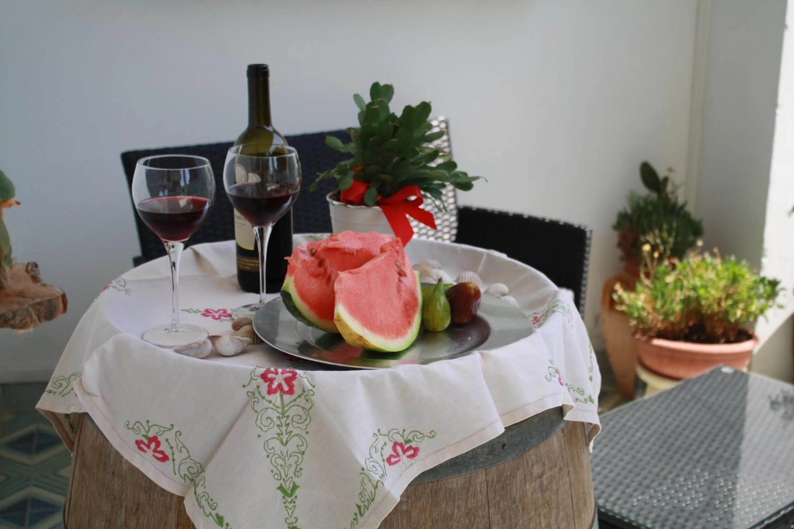 Garden in B&B Cafe' Fausu