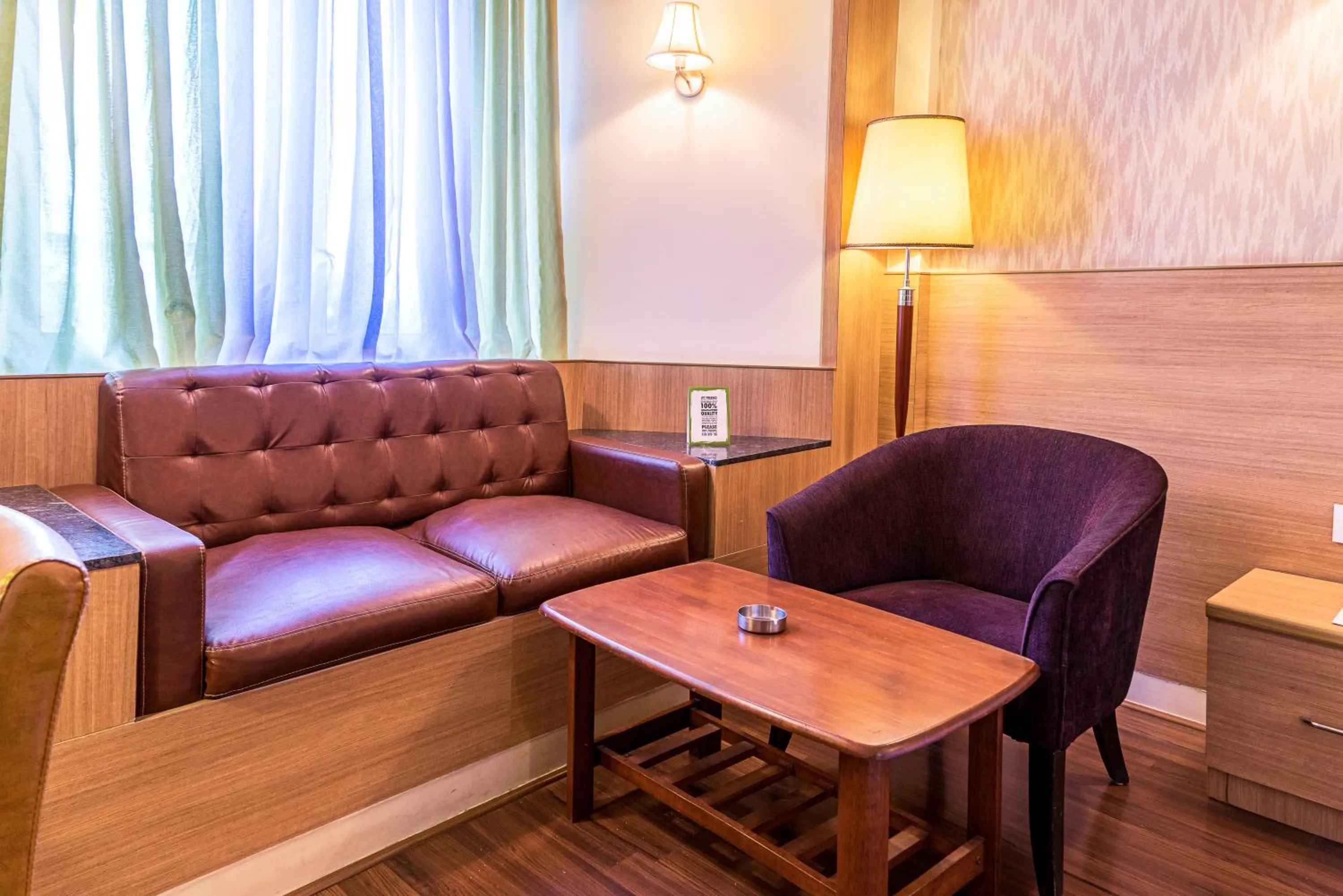 Seating area in Treebo Premium Grand Emerald