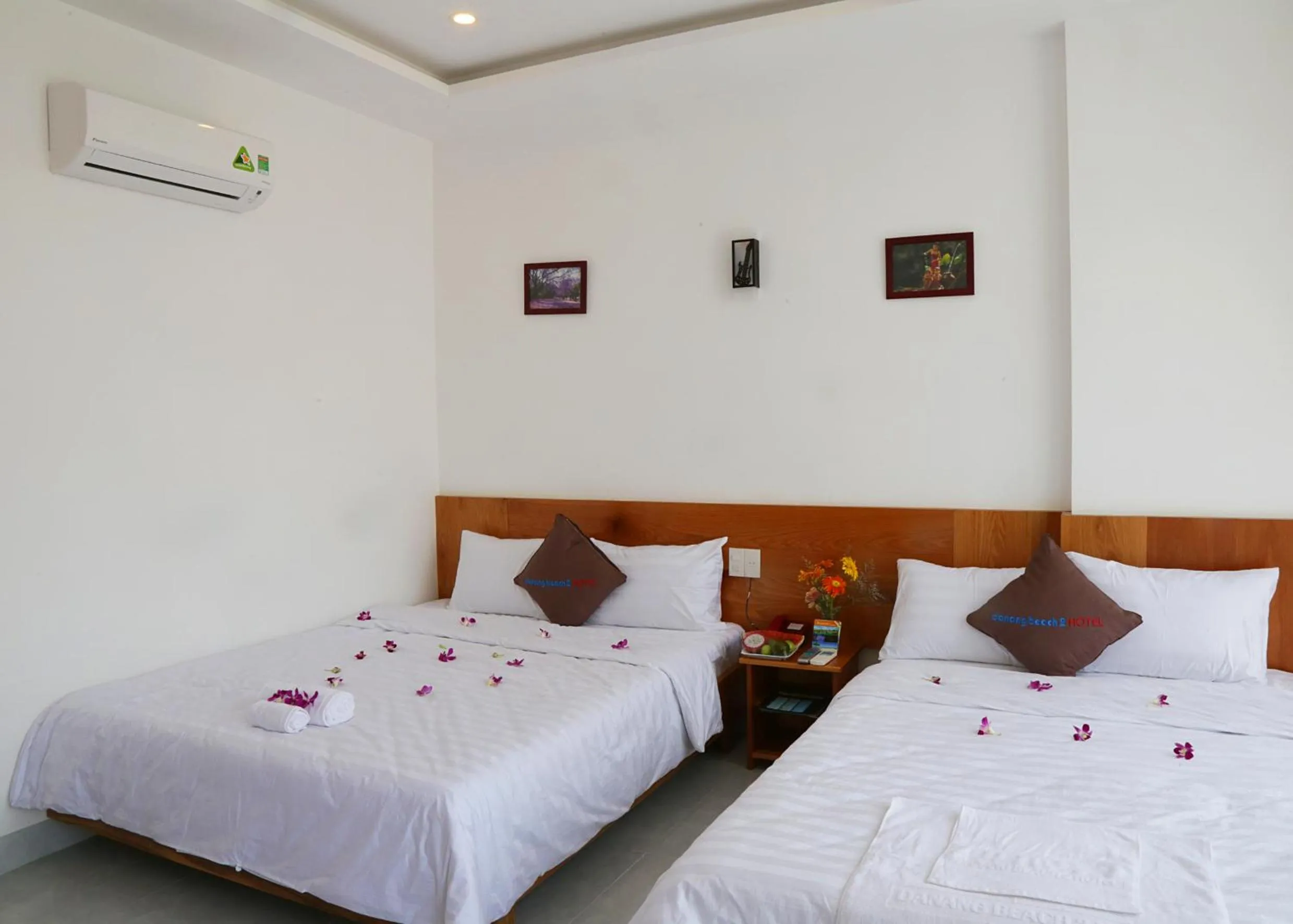 Bed in Danang Beach 2 Hotel