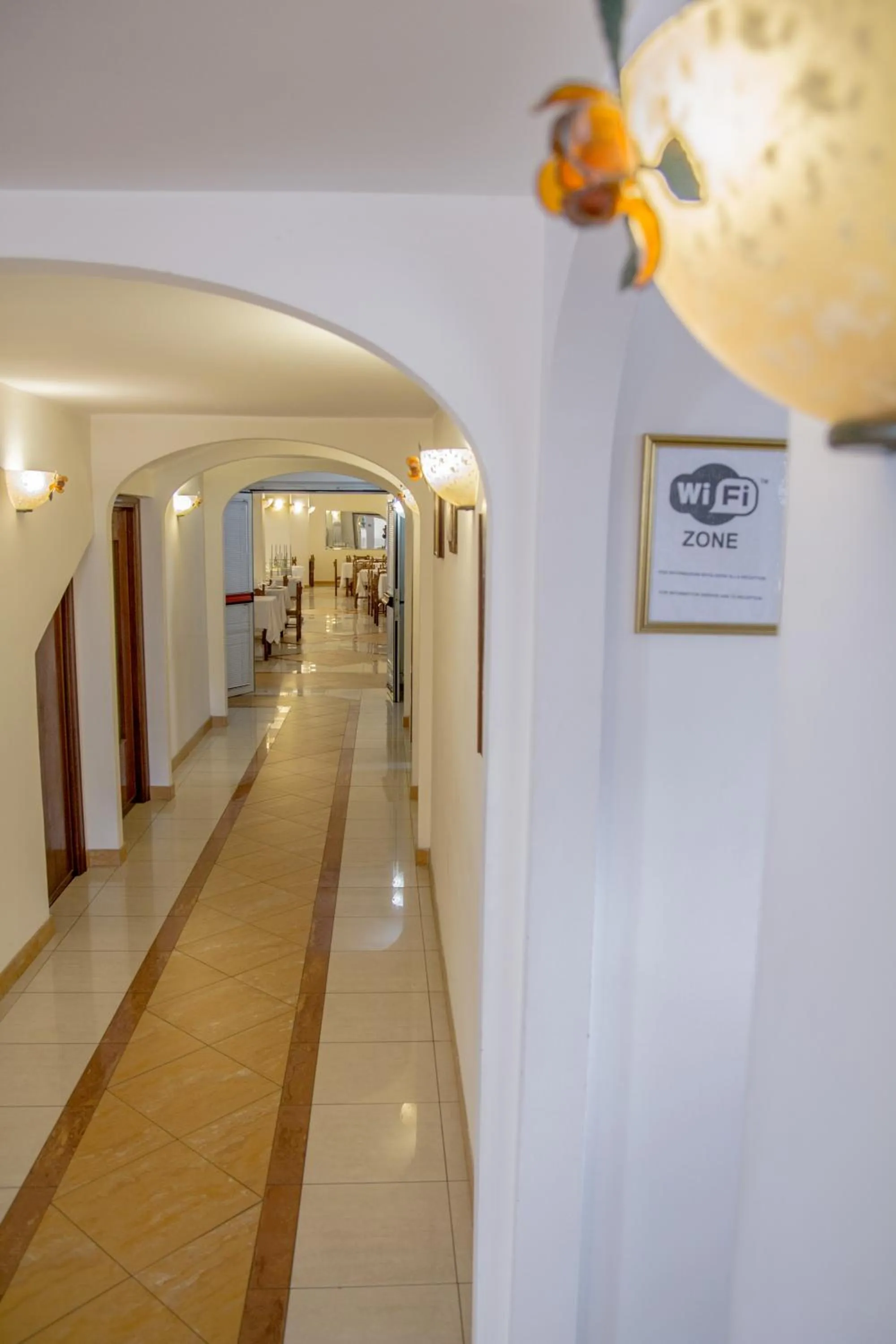 Decorative detail in Hotel San Giorgio