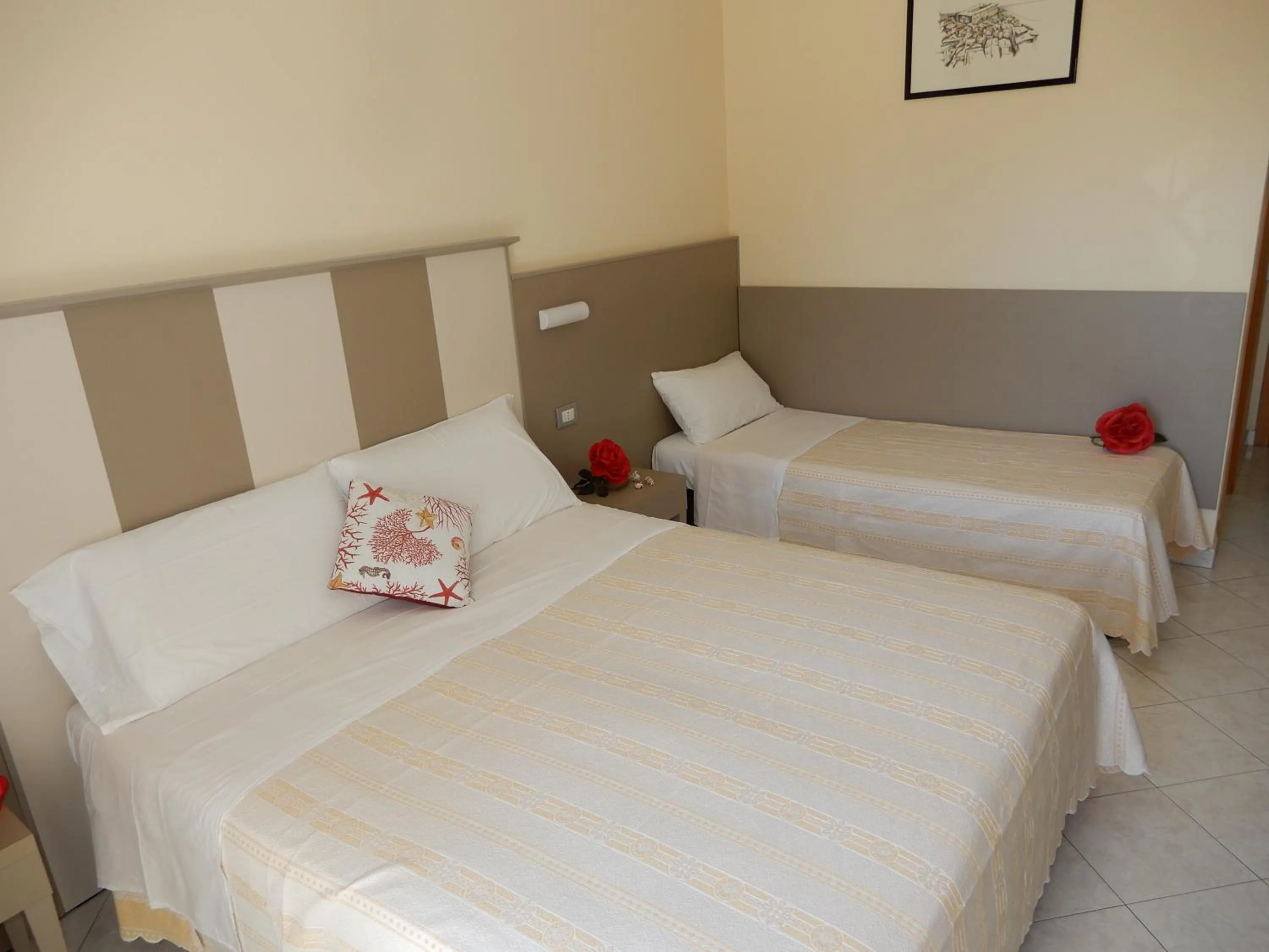 Bed in Hotel San Giorgio