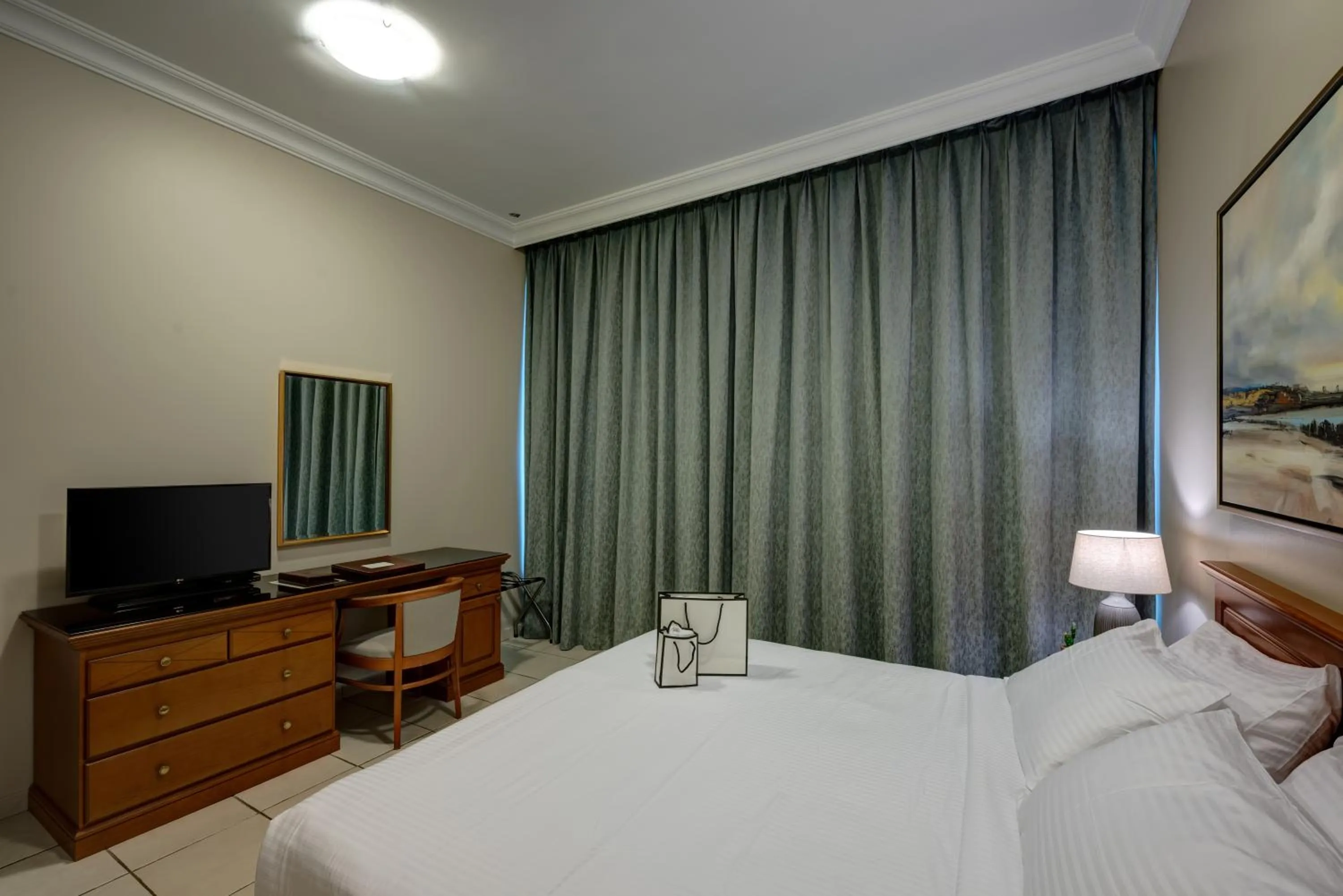 Bed in Al Nakheel Hotel Apartments Abu Dhabi