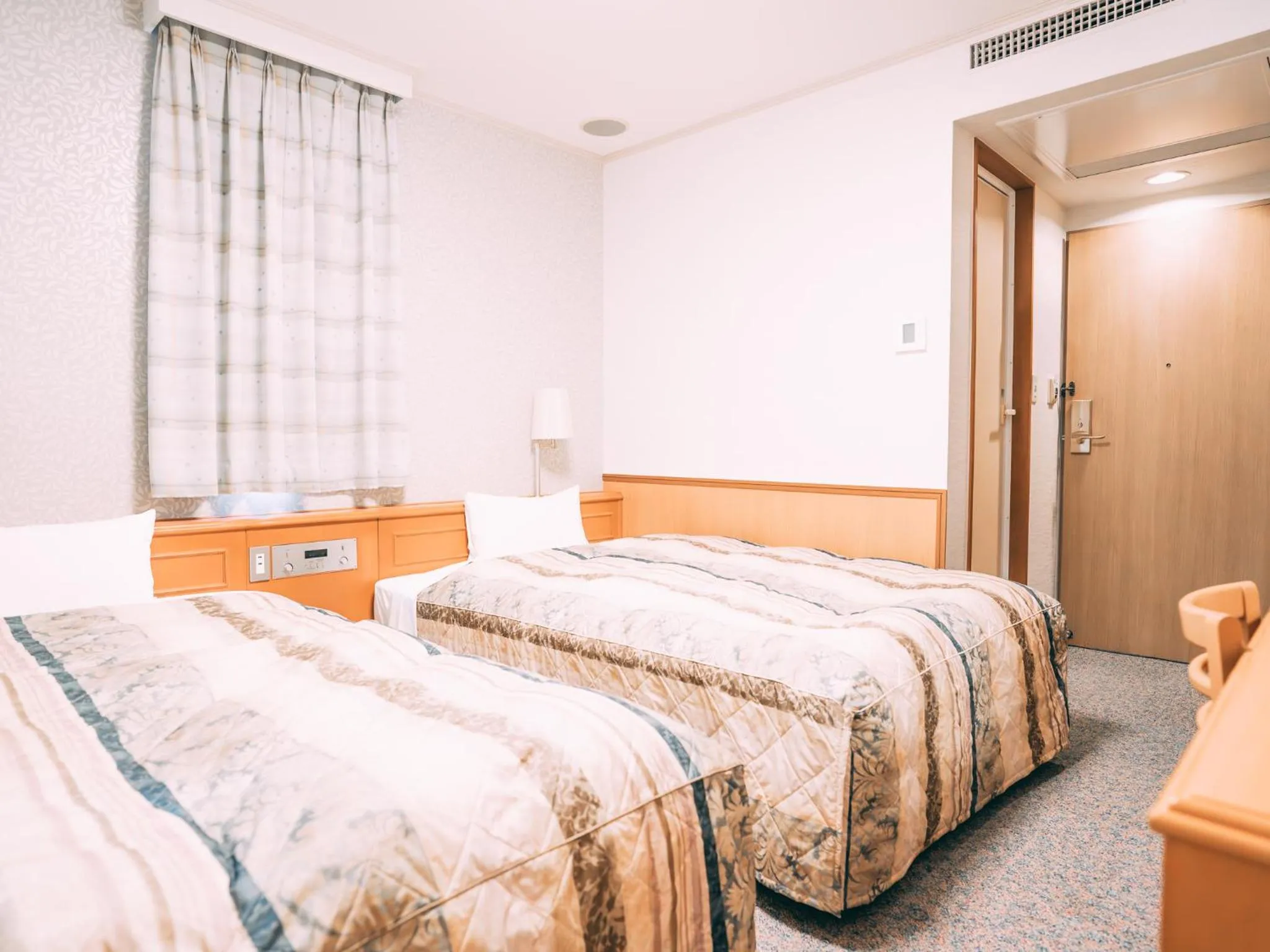 Photo of the whole room, Bed in Ave Tennoji Hotel