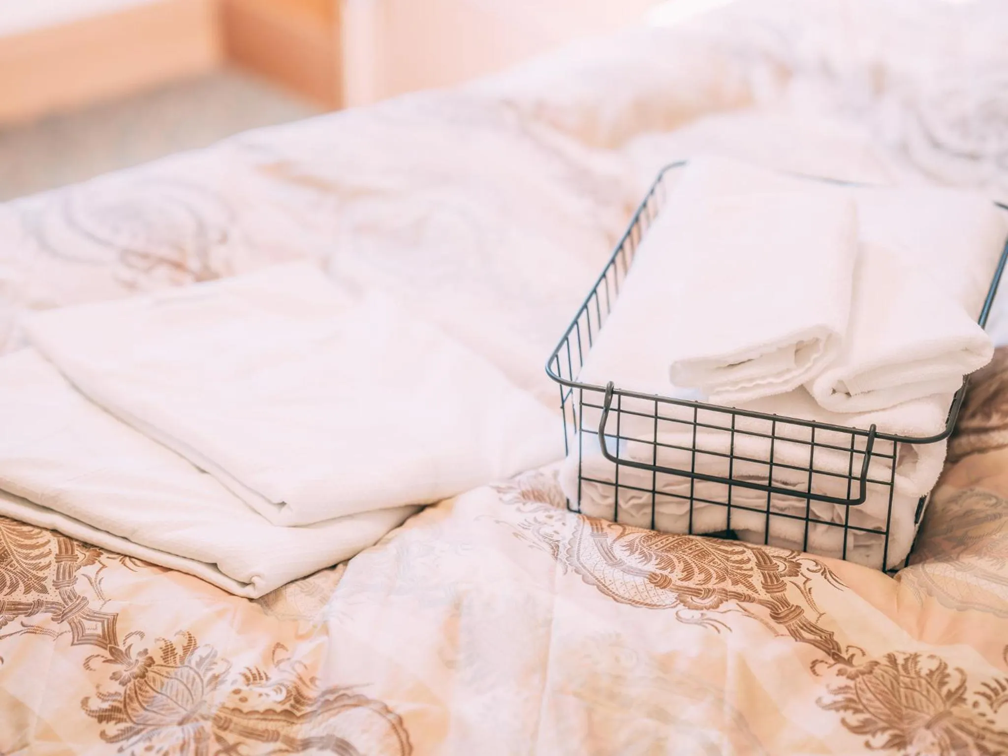 Bed in Ave Tennoji Hotel