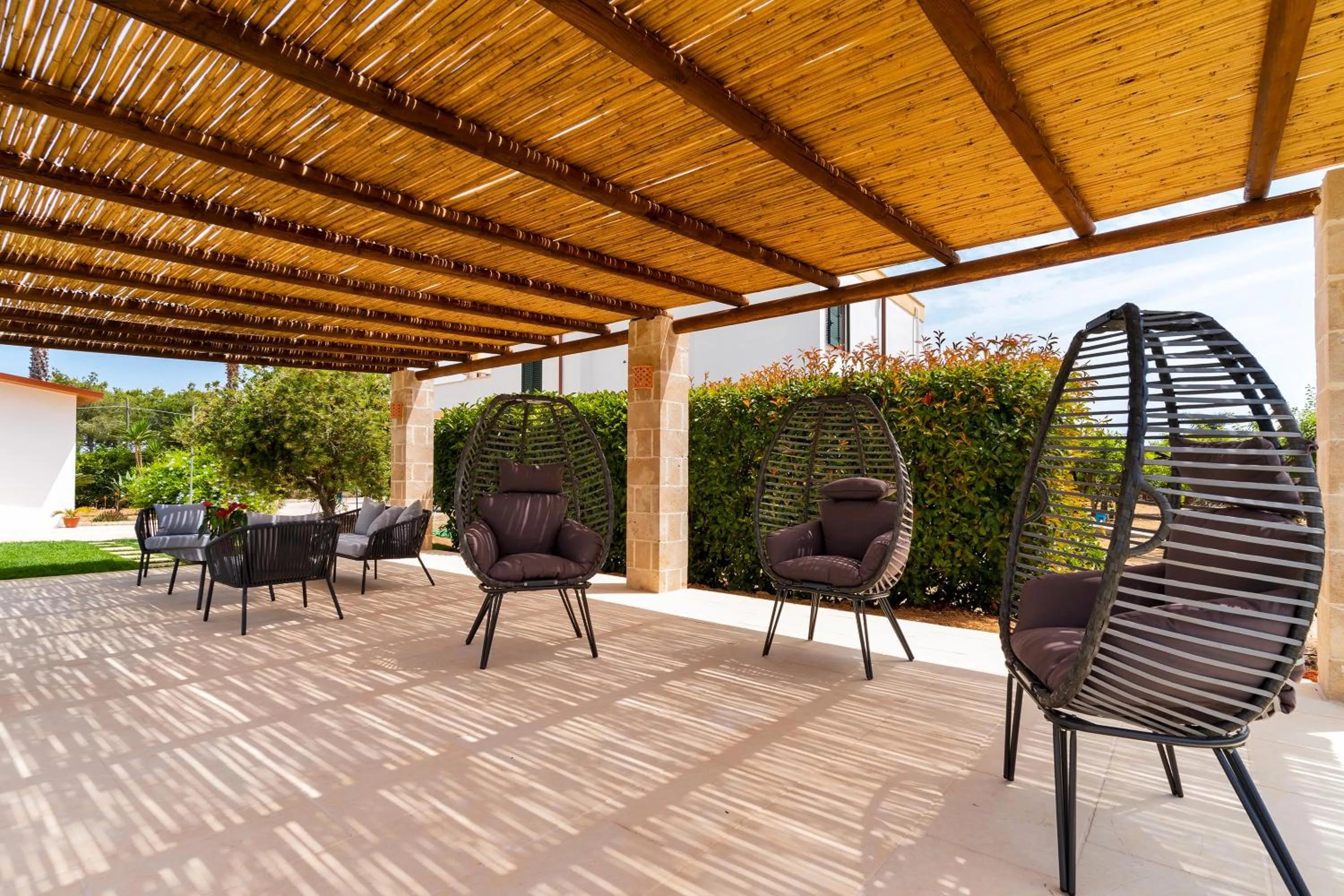 Patio in B&B Rosa Dei Venti