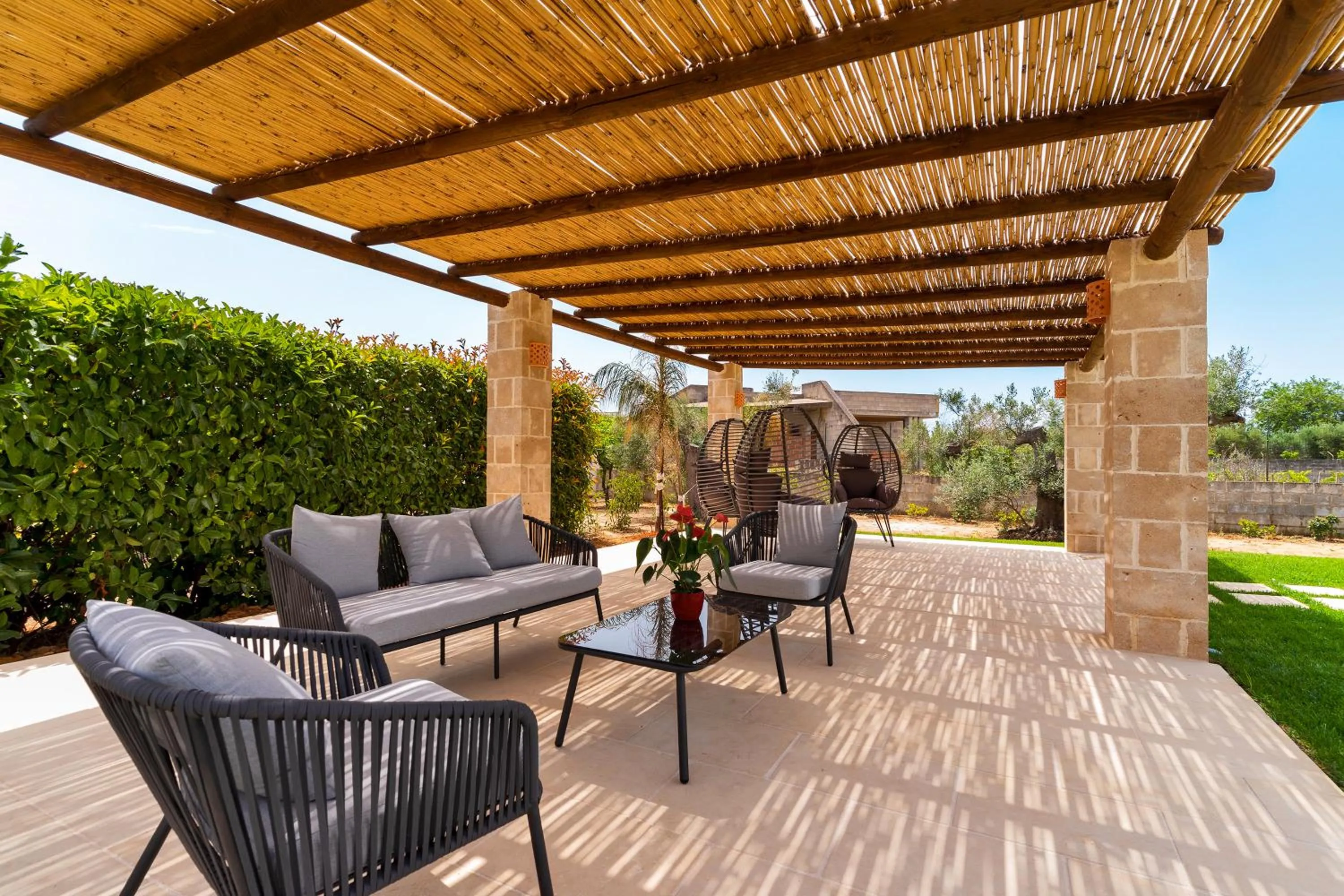 Patio in B&B Rosa Dei Venti