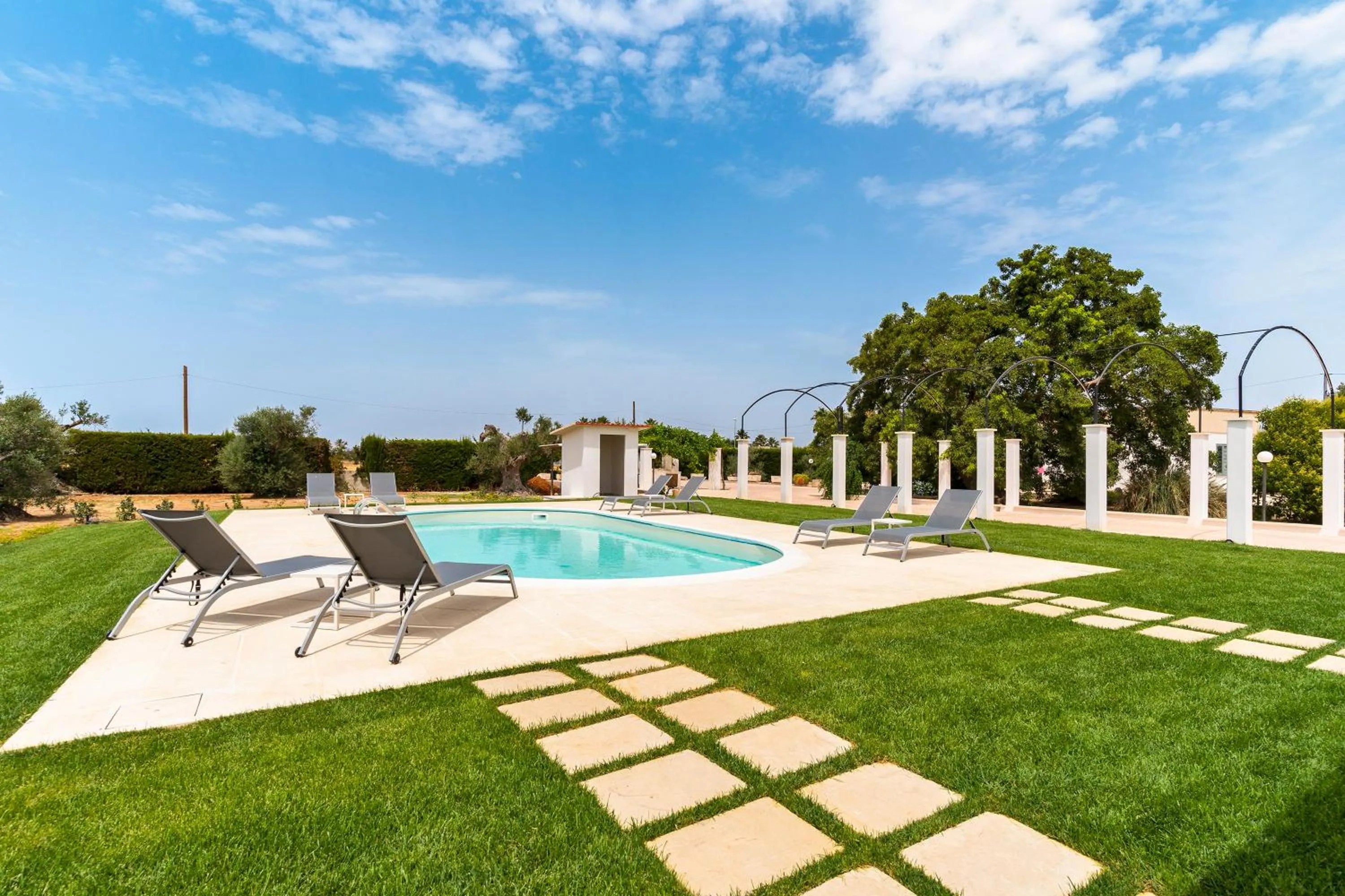 Garden in B&B Rosa Dei Venti