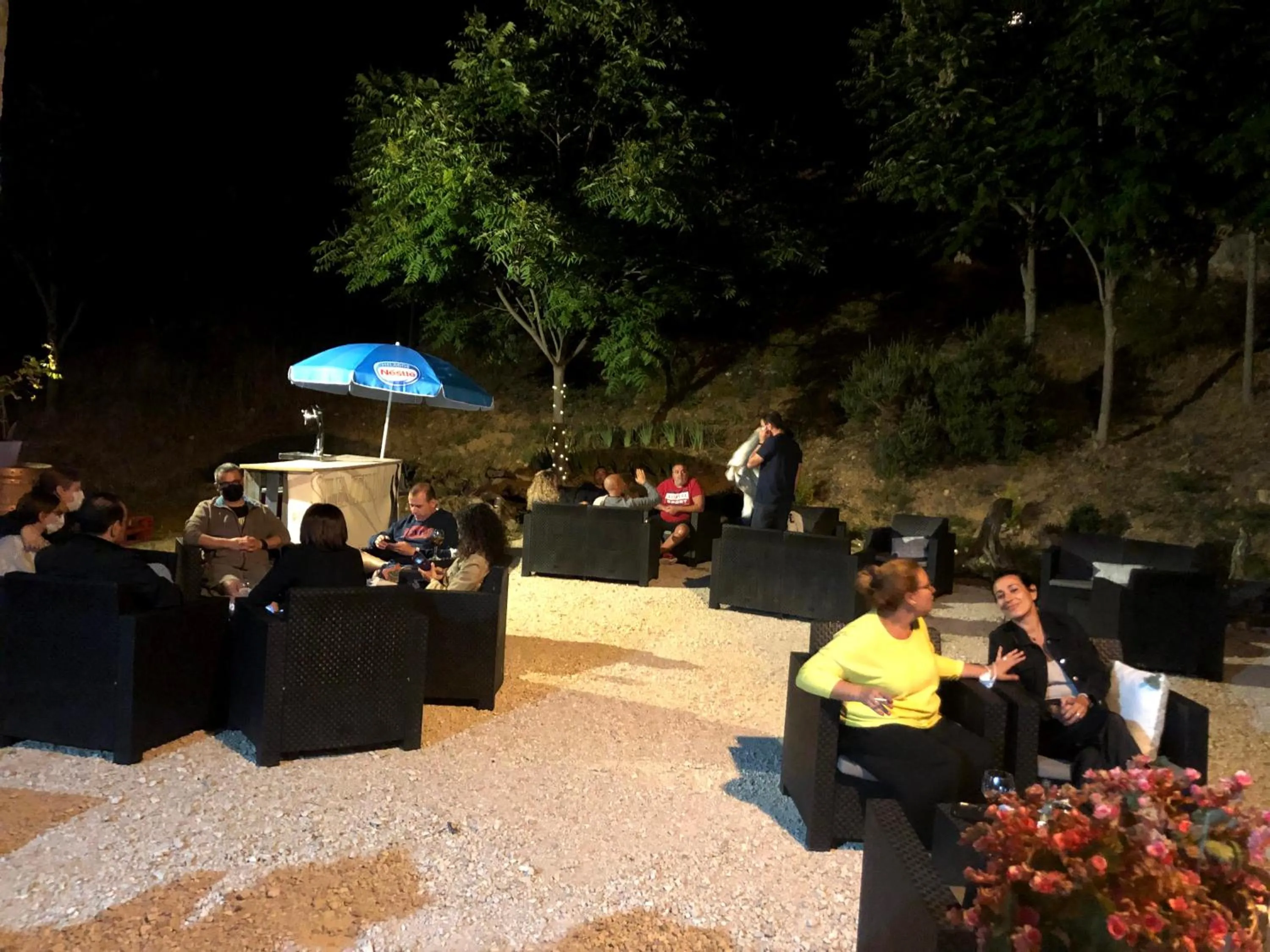 Evening entertainment in La Sabina