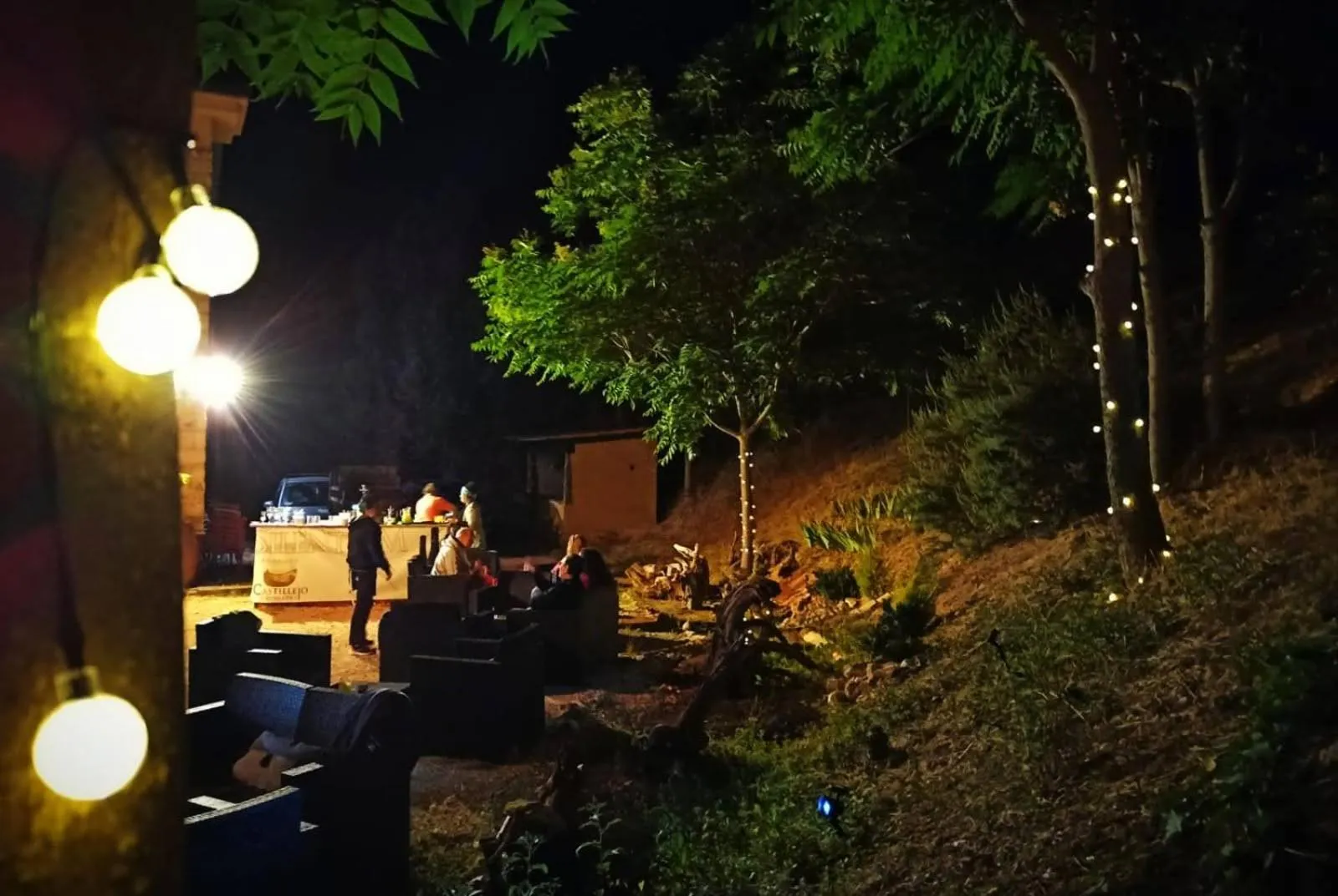 Evening entertainment in La Sabina