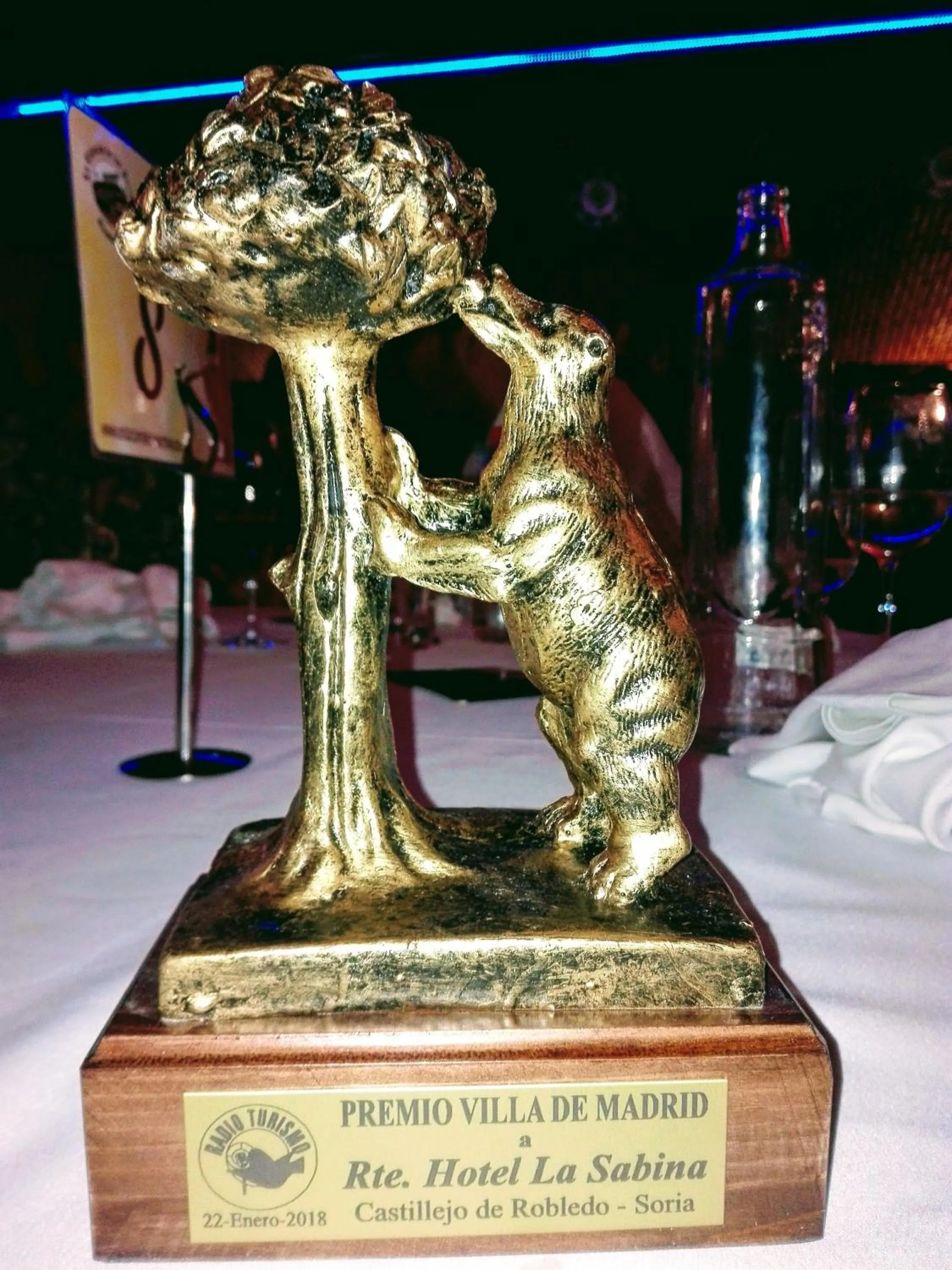 Certificate/Award in La Sabina