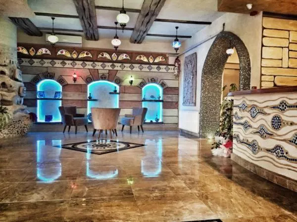 Lobby or reception in Waha Hotel