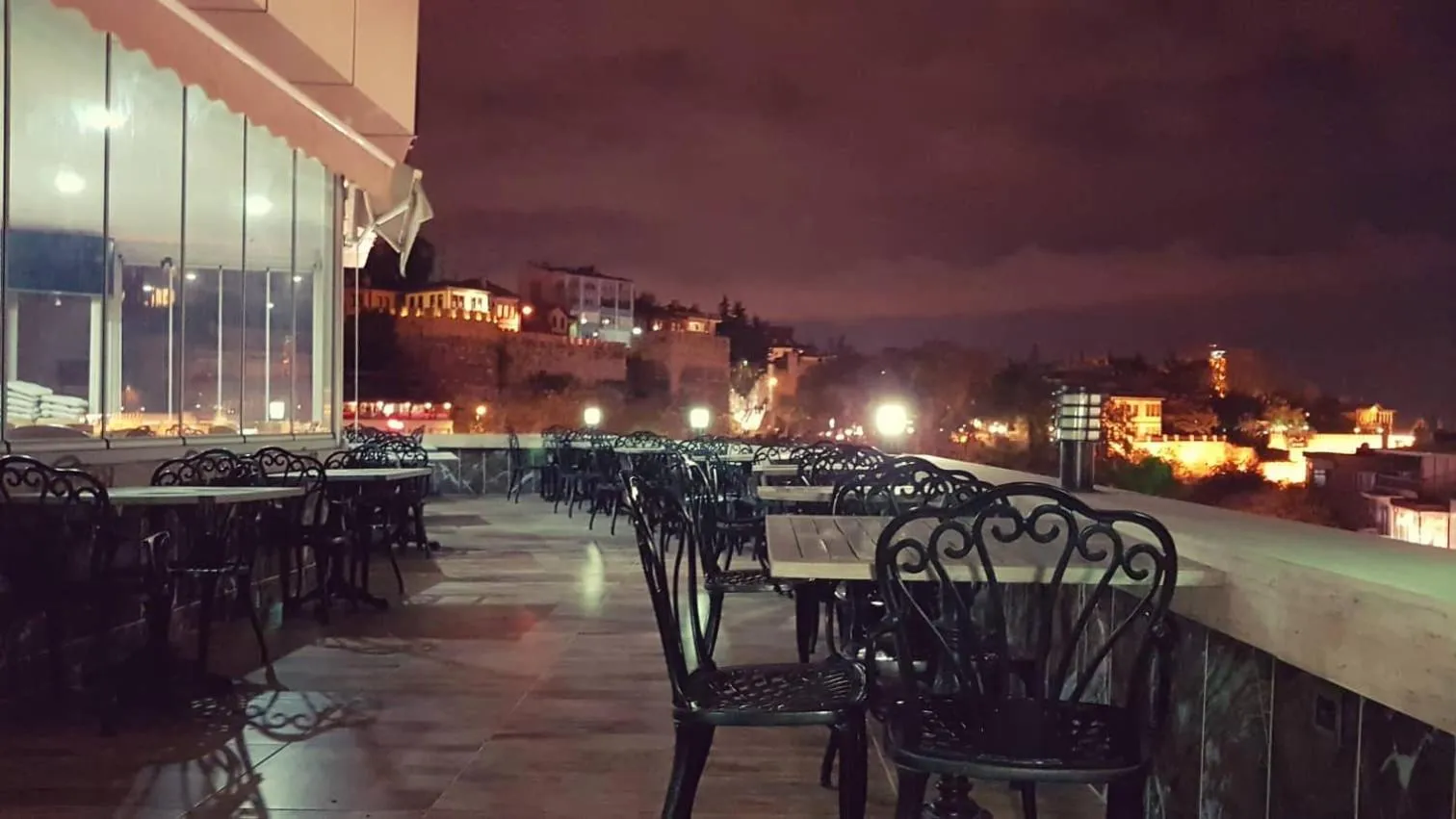 View (from property/room) in Waha Hotel